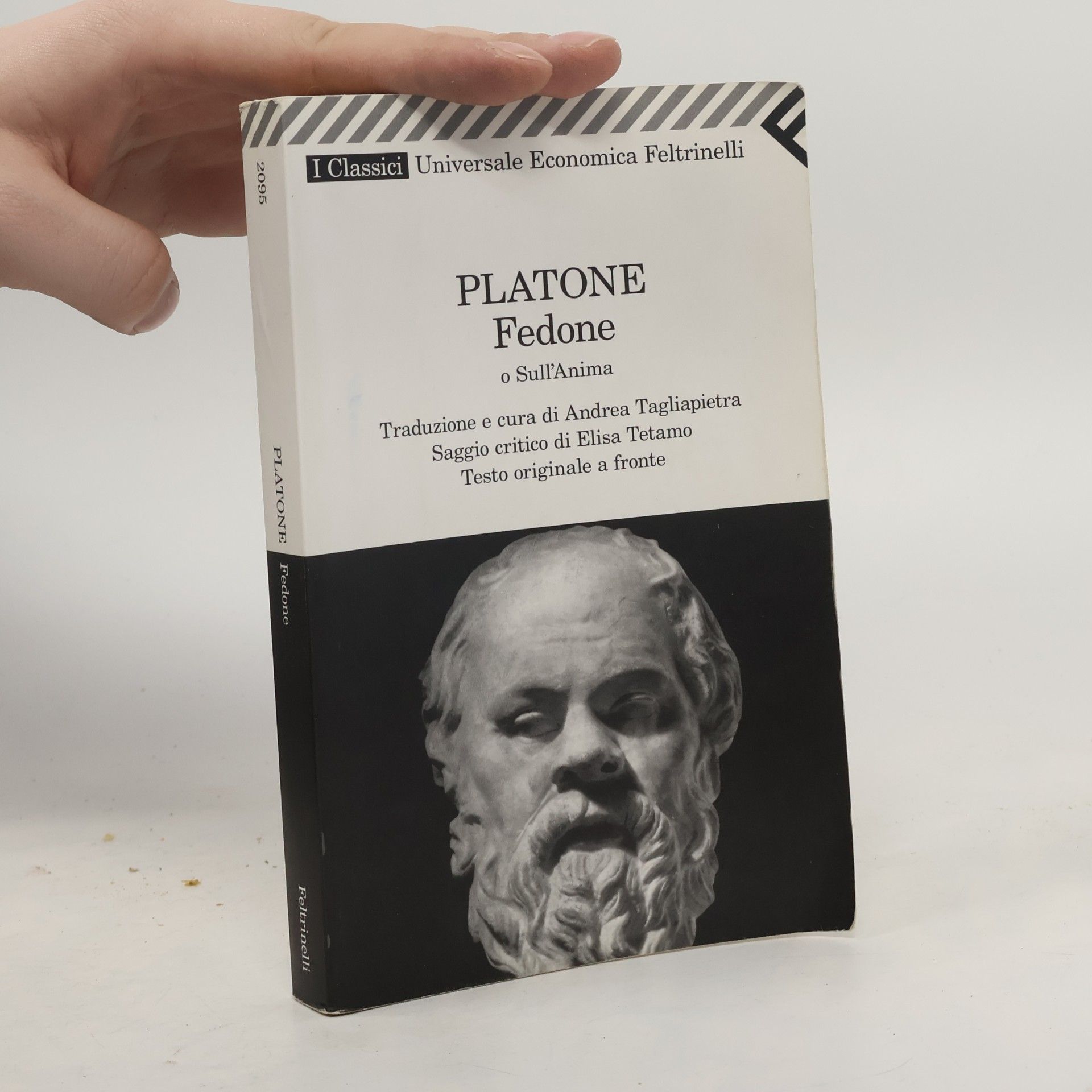 Platon Fedone o sull'anima. Testo originale a fronte