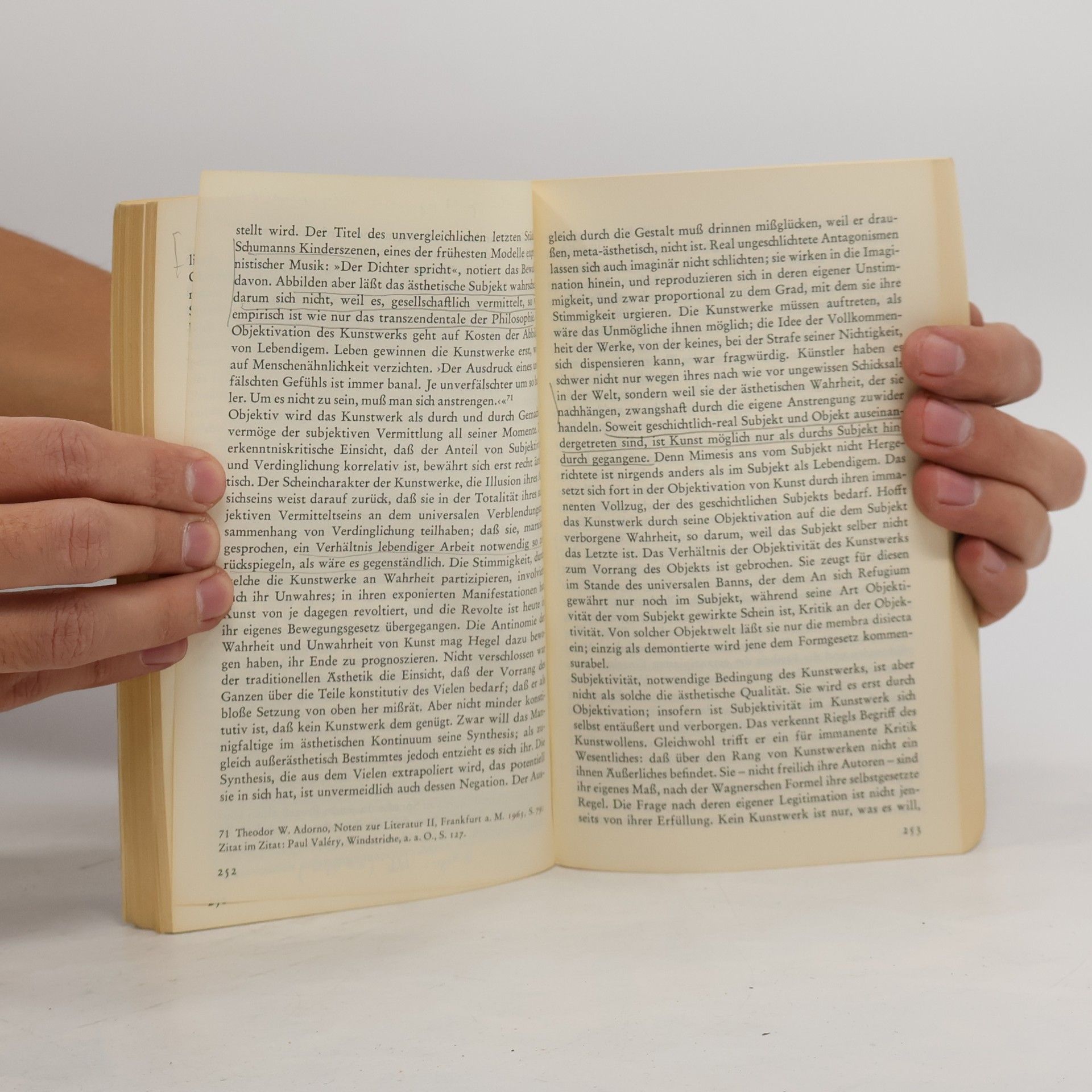 Theodor W. Adorno Ästhetische Theorie
