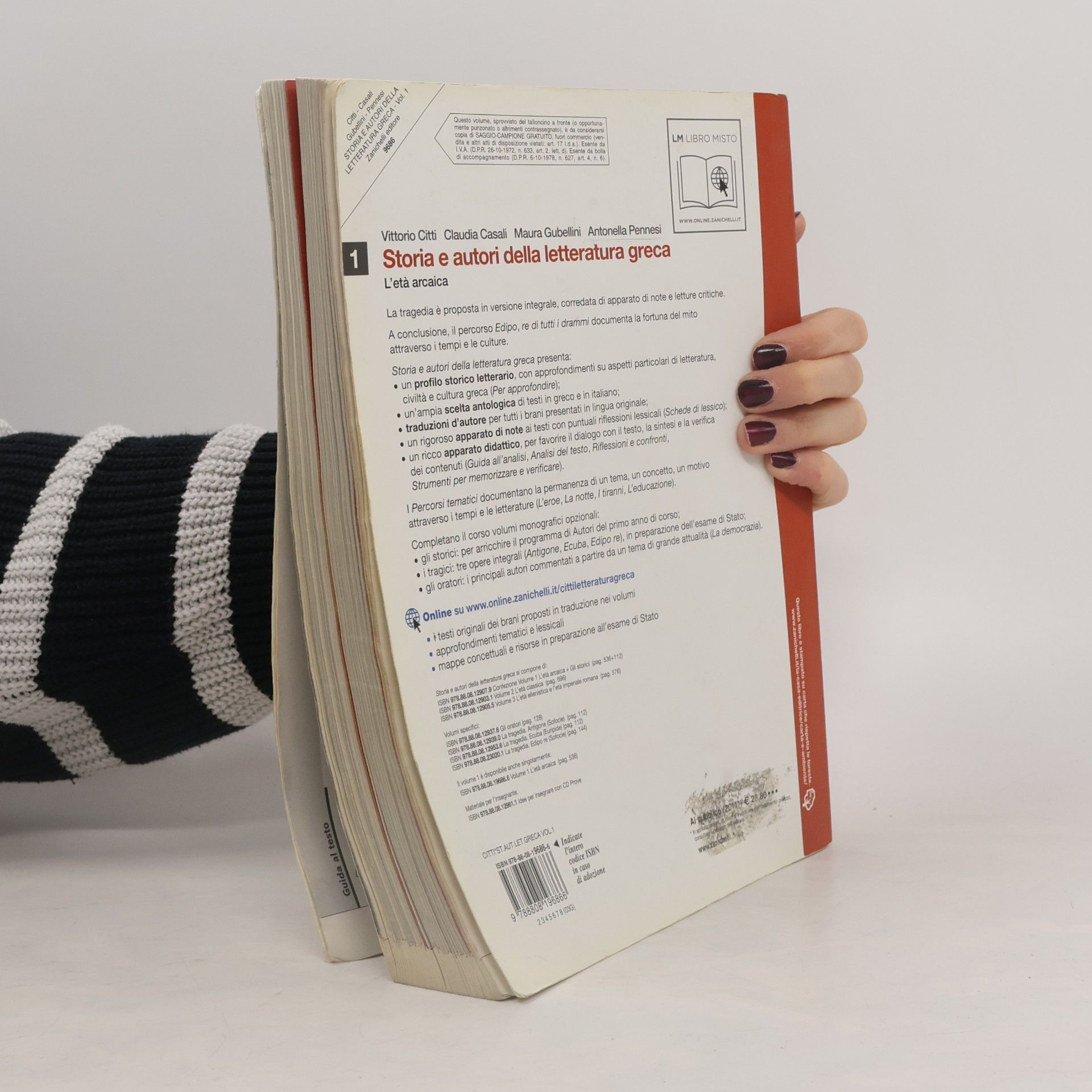 Vittorio Citti Storia e autori della letteratura greca. Per le Scuole superiori. Con espansione online