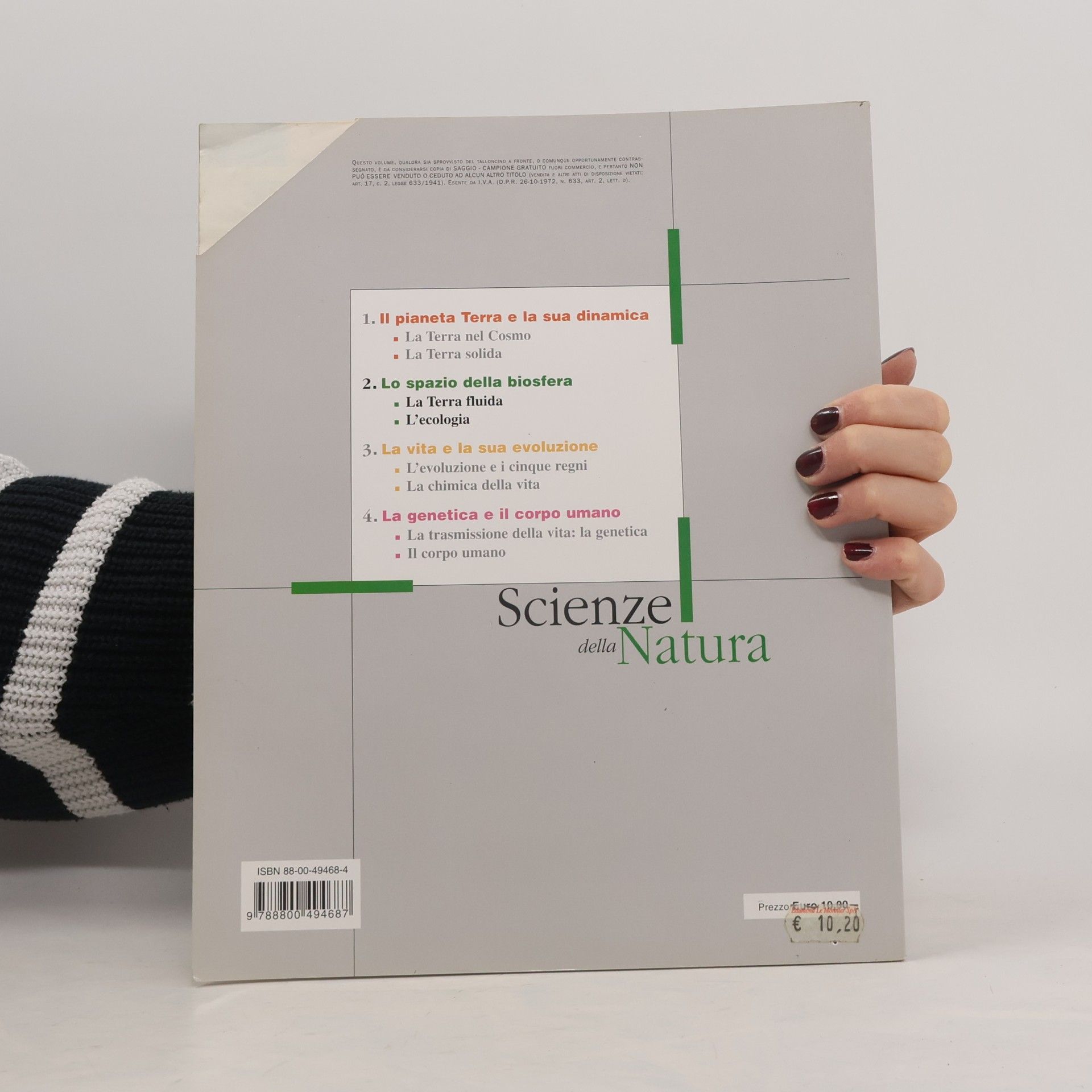 Stefano Zanoli Scienze della natura
