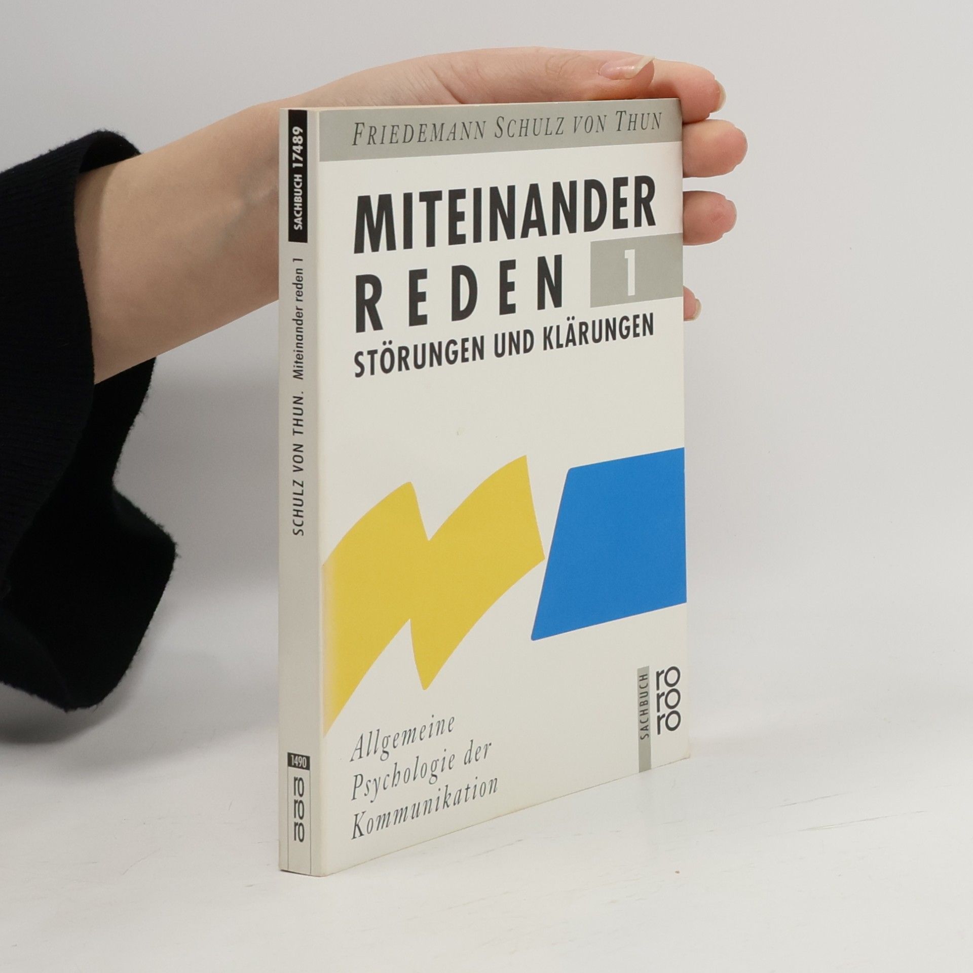 Miteinander reden 1. Störungen und Klärungen