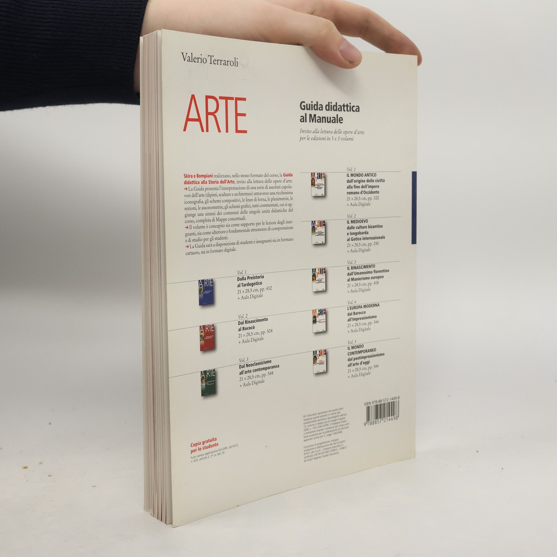 Valerio Terraroli Guida didattica al manuale