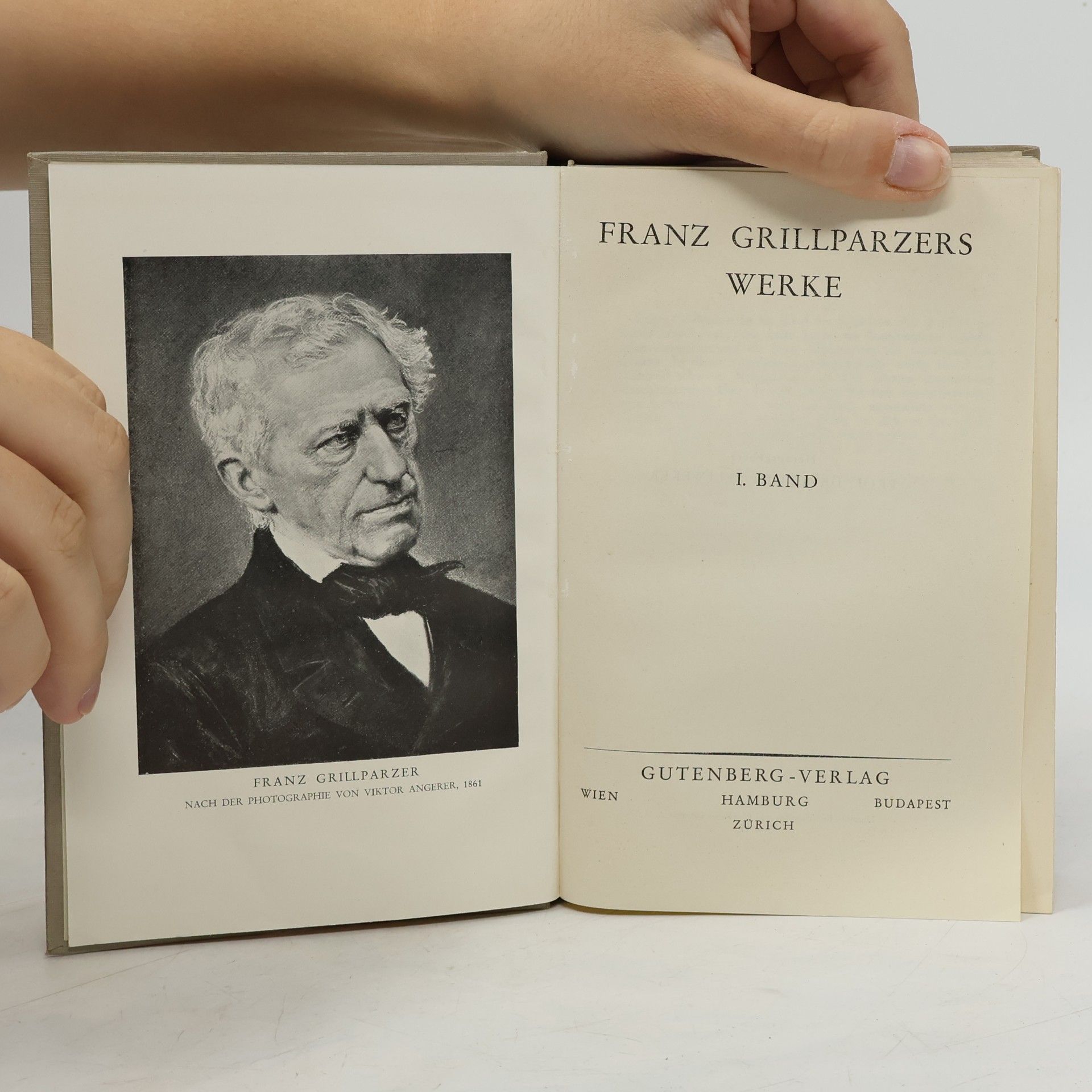 Franz Grillparzer Dramen 1