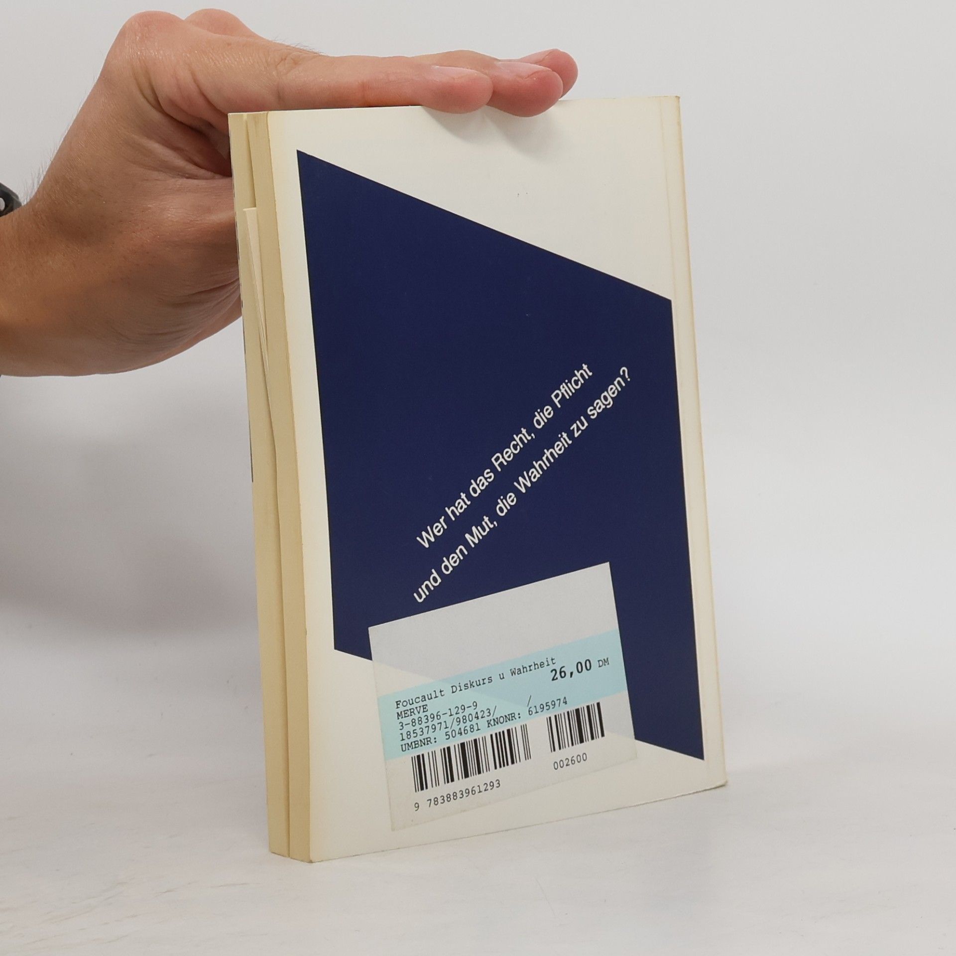 Michel Foucault Diskurs und Wahrheit