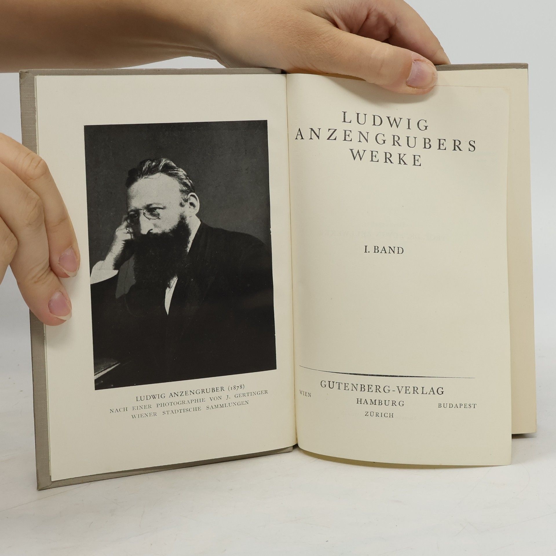 Ludwig Anzengruber Österreichische Dichter: Anzengruber 1