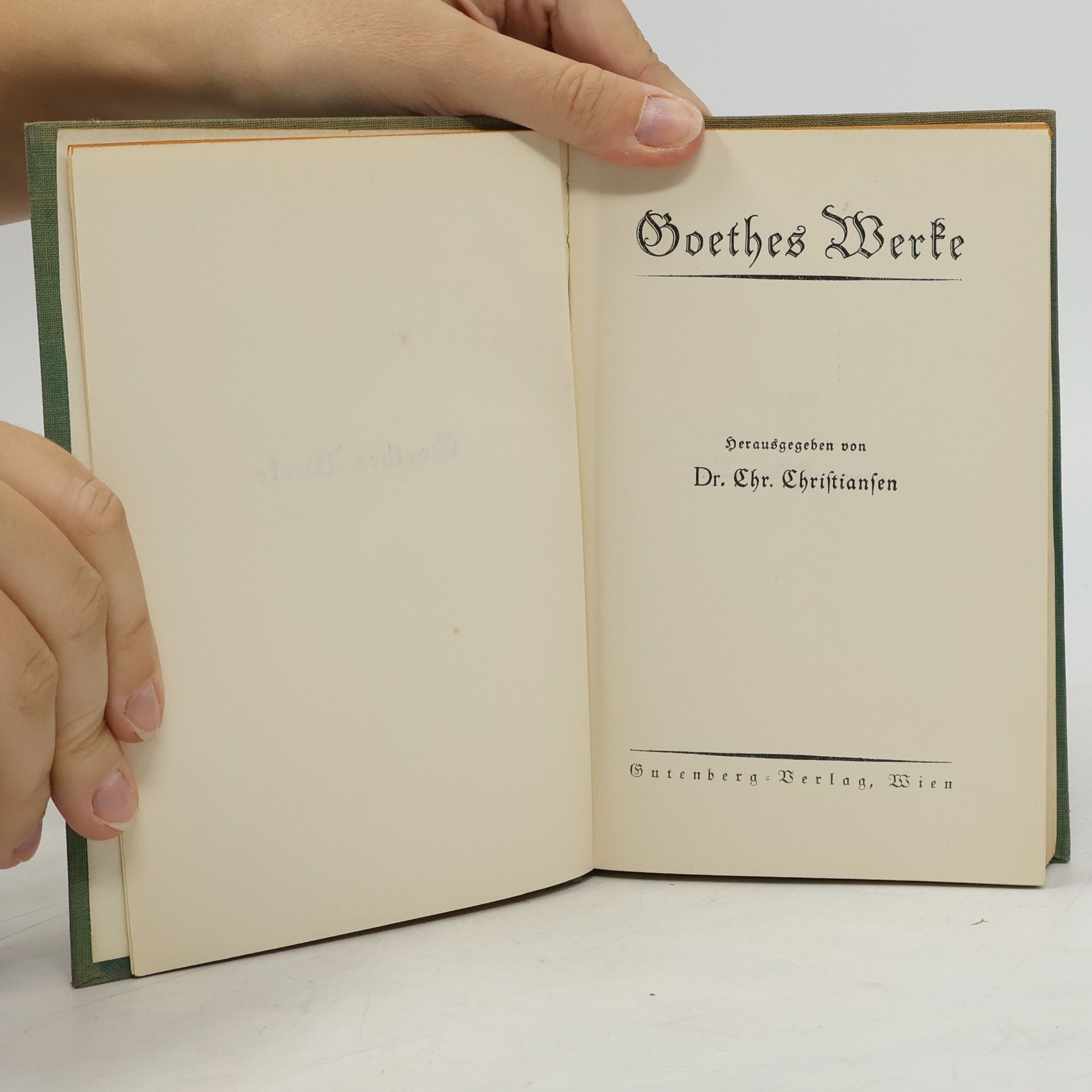Johann Wolfgang von Goethe Goethes Werke: Egmont. Torquato Tasso