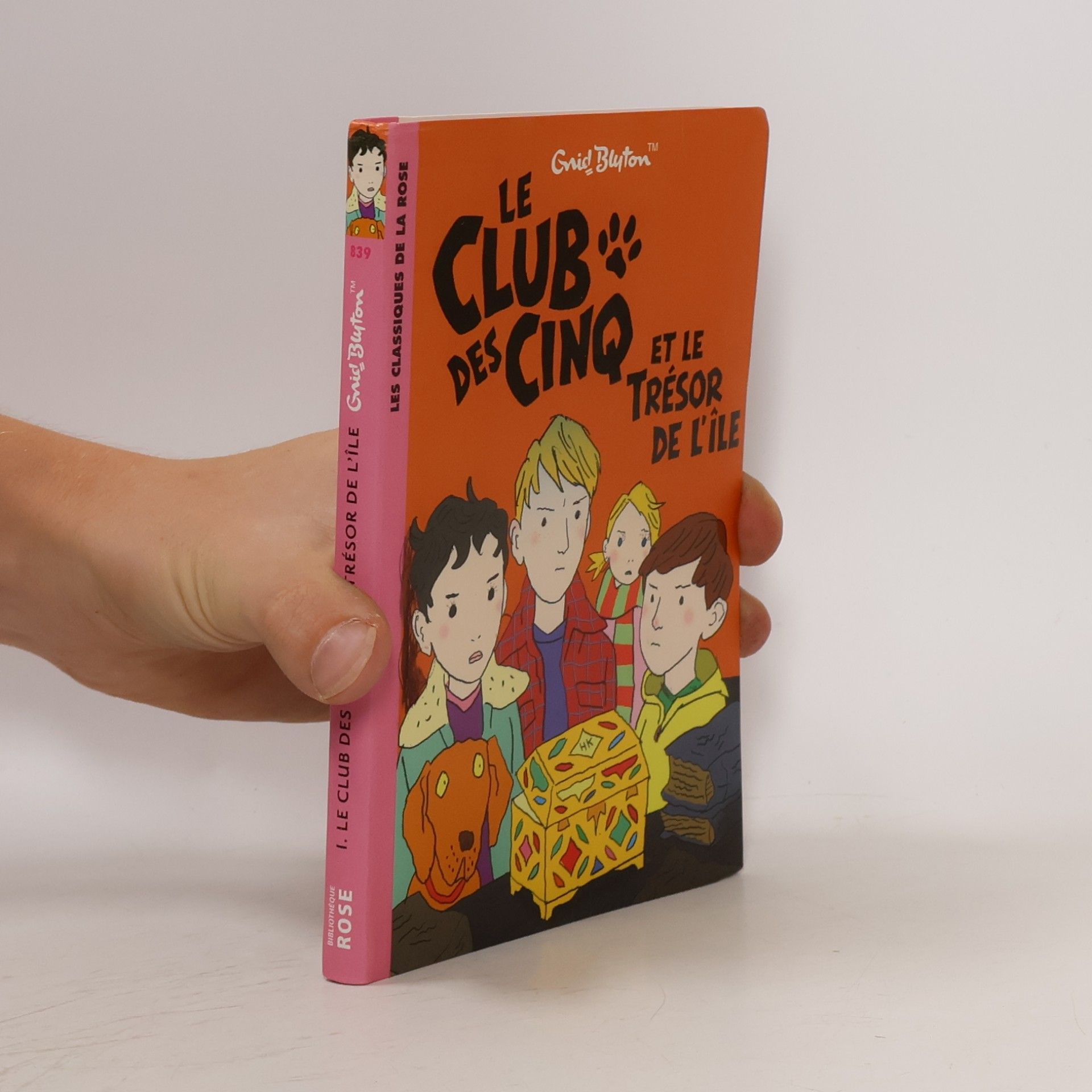 Le Club des Cinq et le trésor de l'île