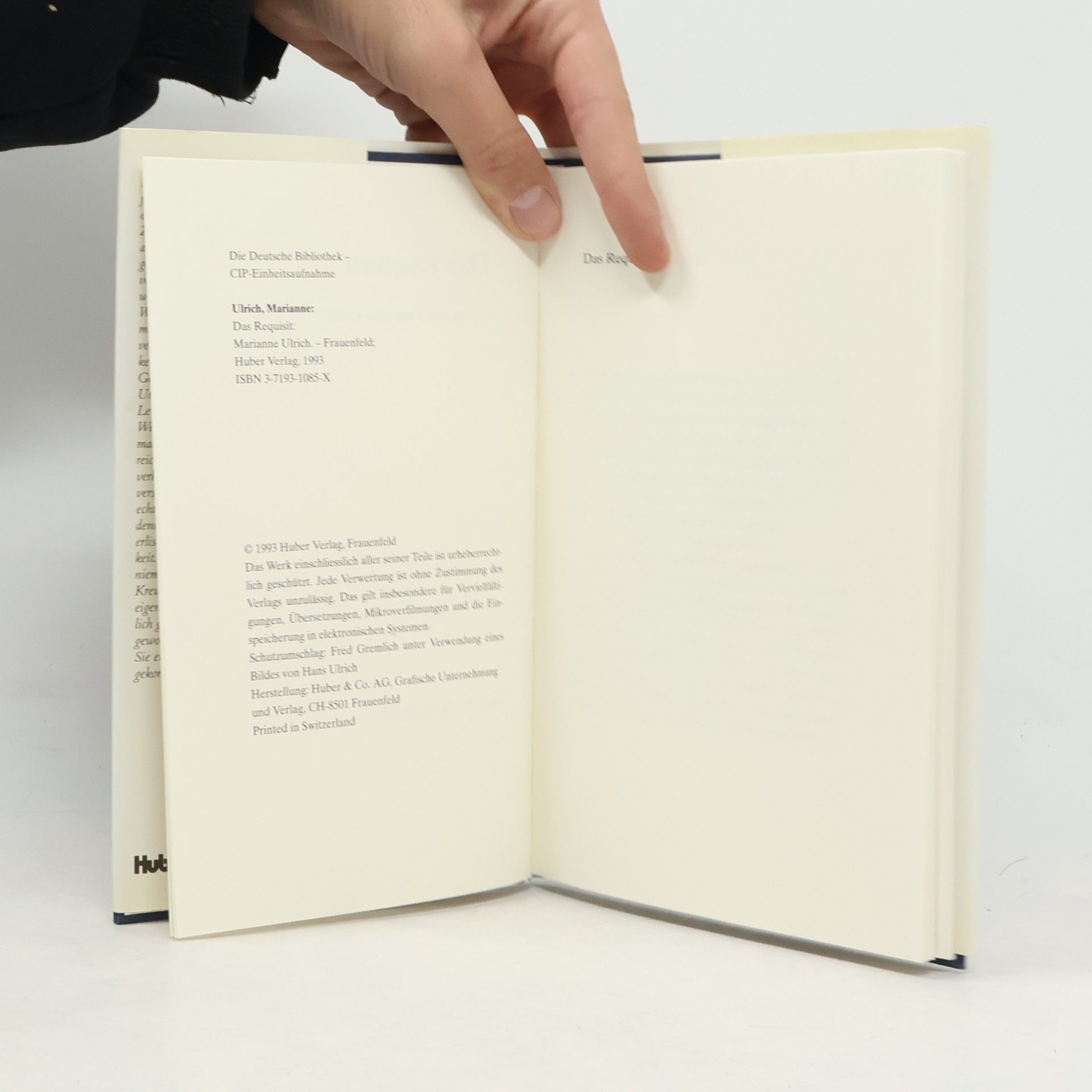 Marianne Ulrich Das Requisit