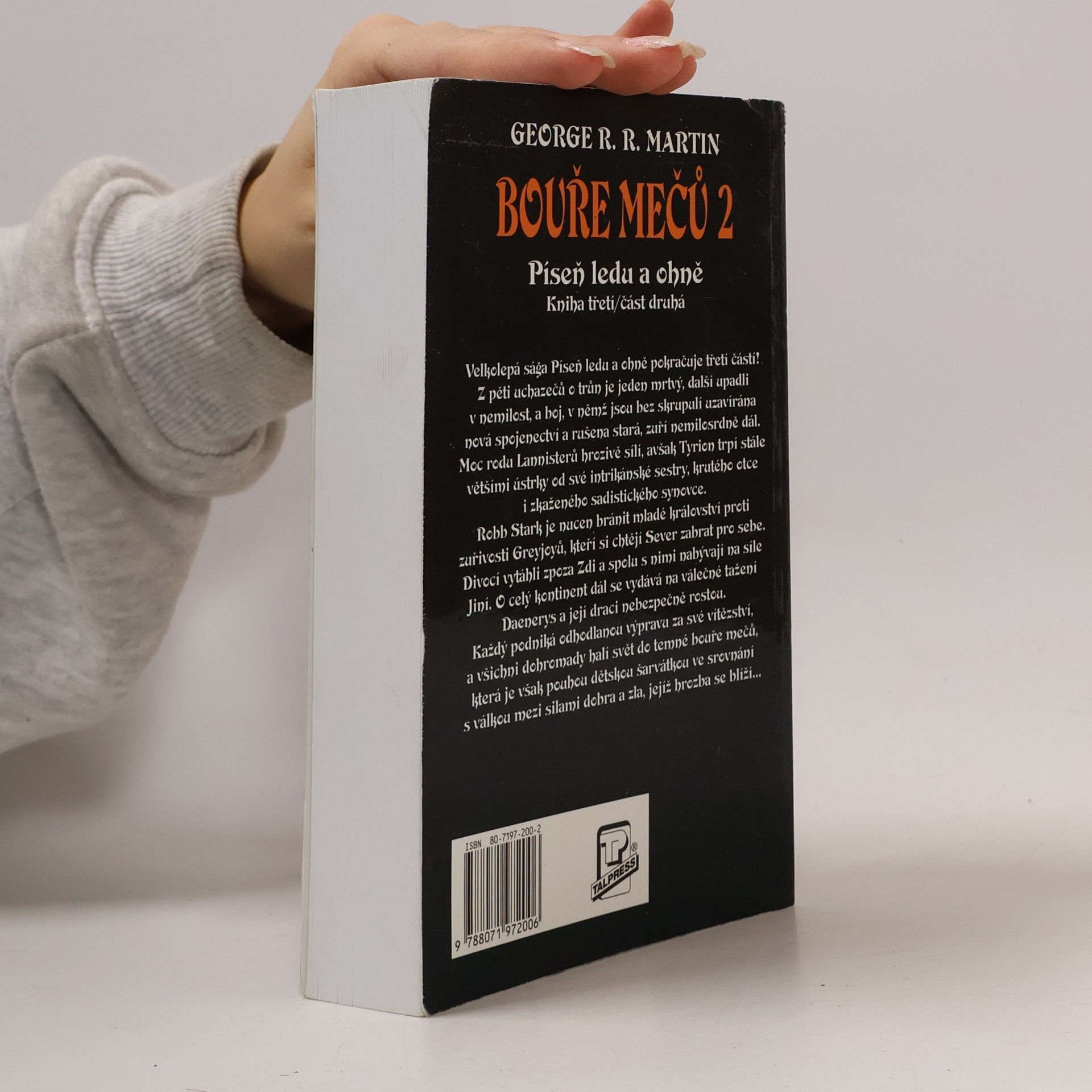 George R. R. Martin Bouře mečů 2. Píseň ledu a ohně