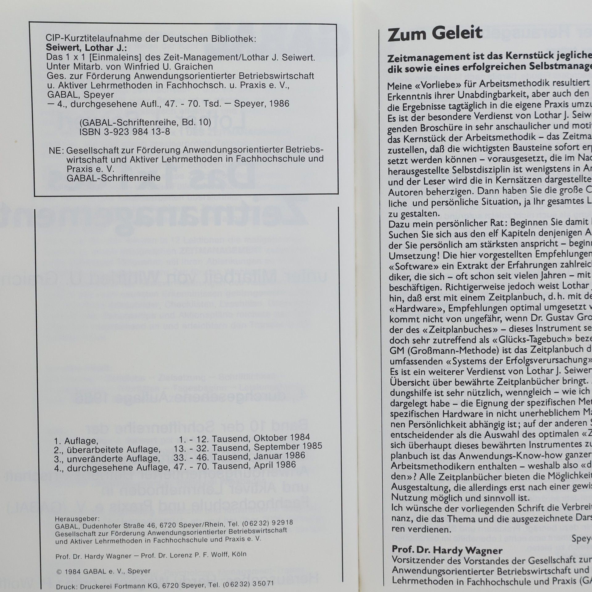 Lothar Seiwert Das 1x1 des Zeitmanagement 10