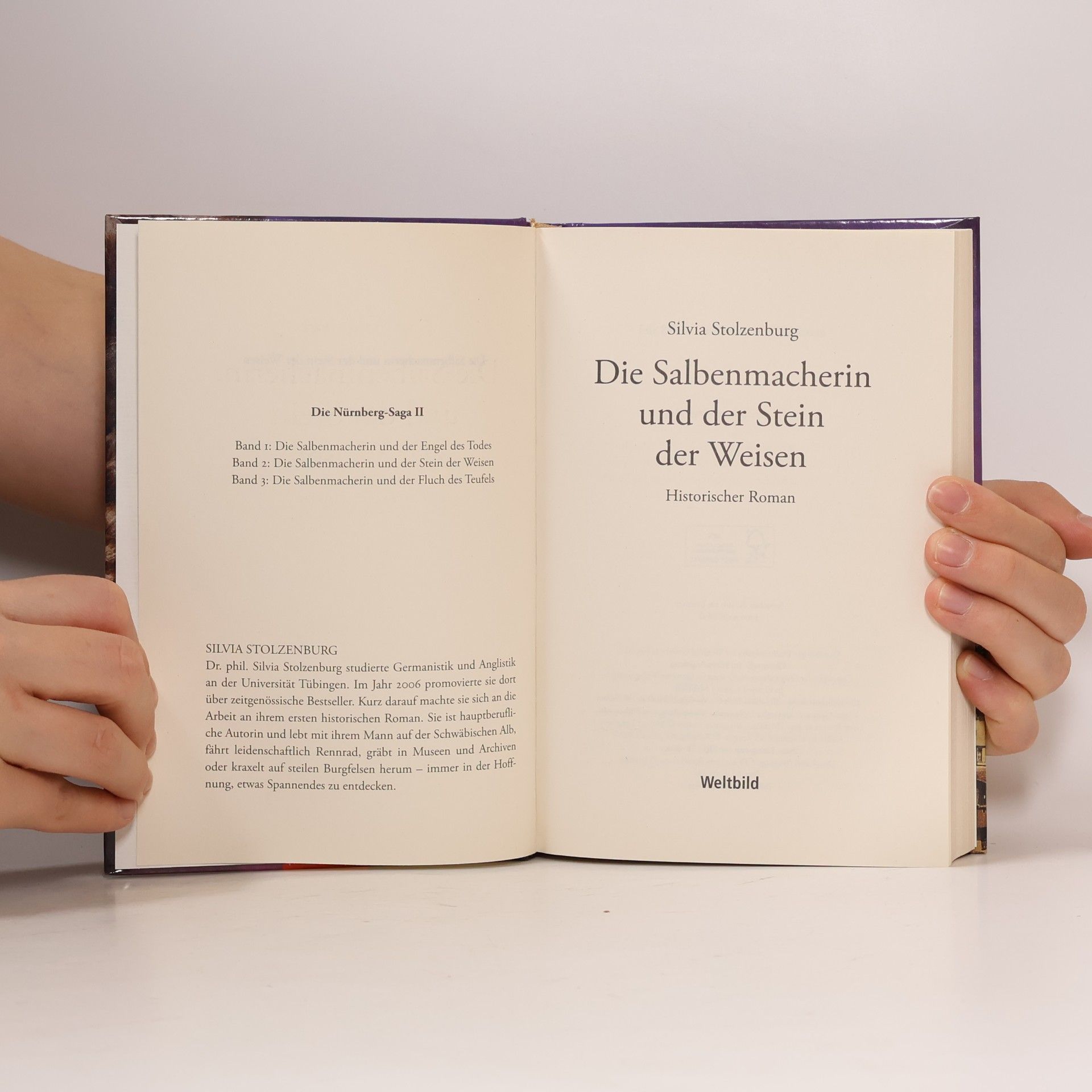 Silvia Stolzenburg Die Salbenmacherin und der Stein der Weisen