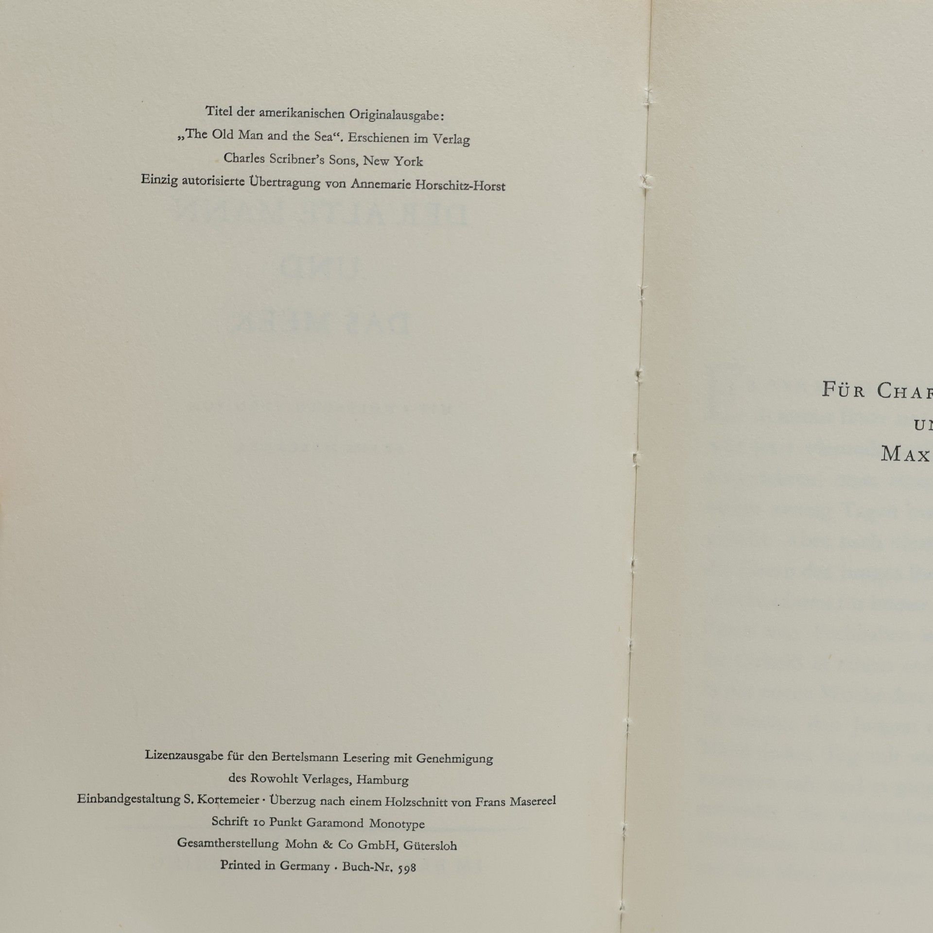Ernest Hemingway Der alte Mann und das Meer