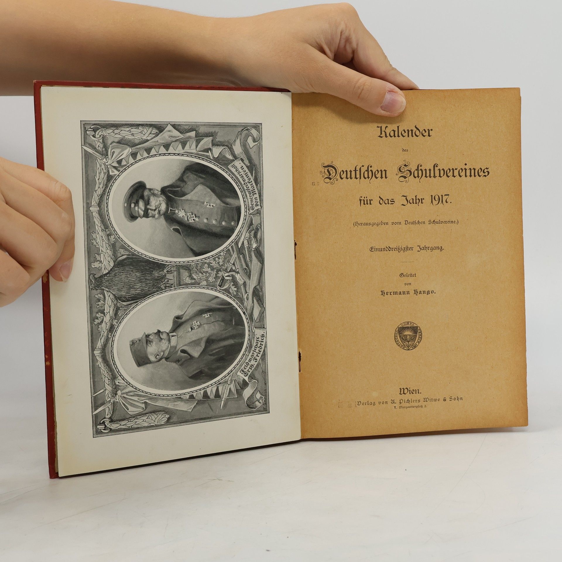 kolektiv Kalender des Deutschen Schulvereins für das Jahr 1917