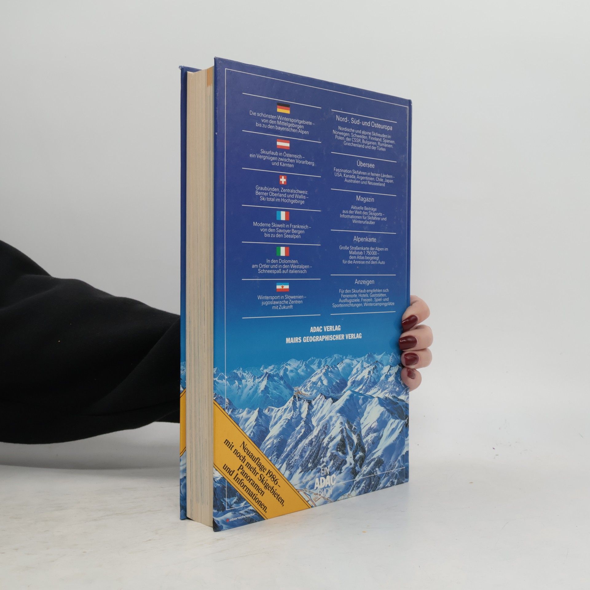 Der große ADAC Ski Atlas 1986