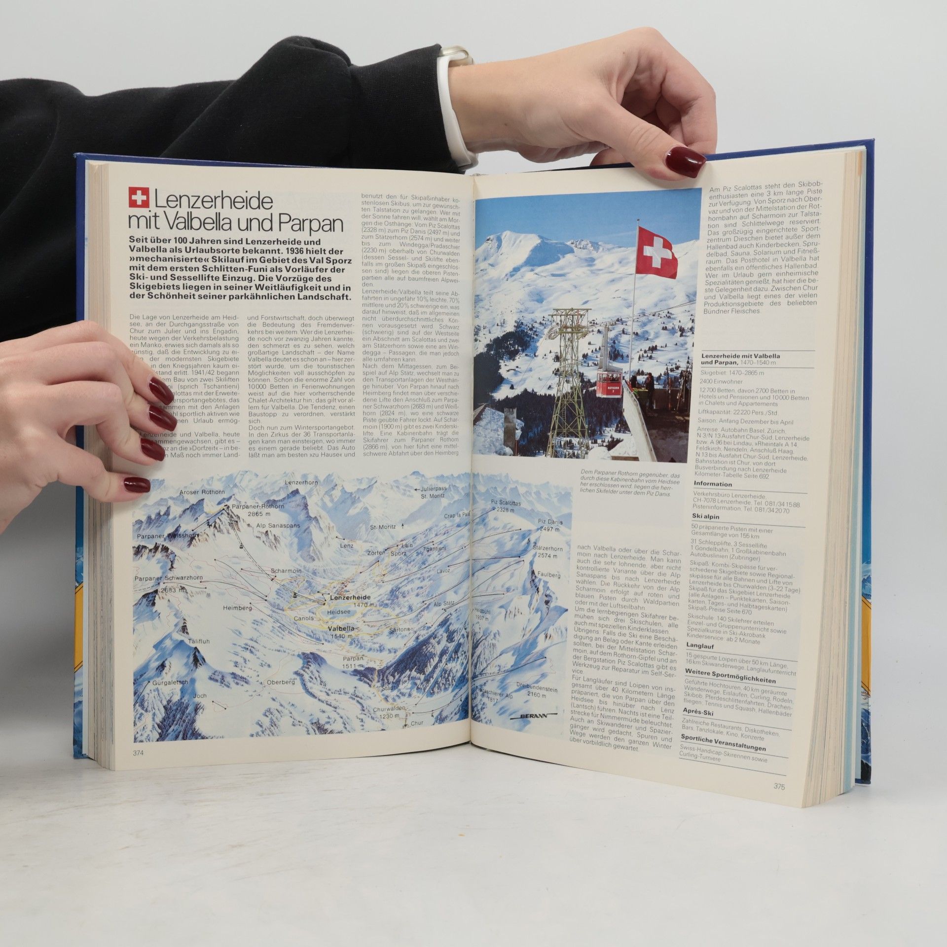 Der große ADAC Ski Atlas 1986