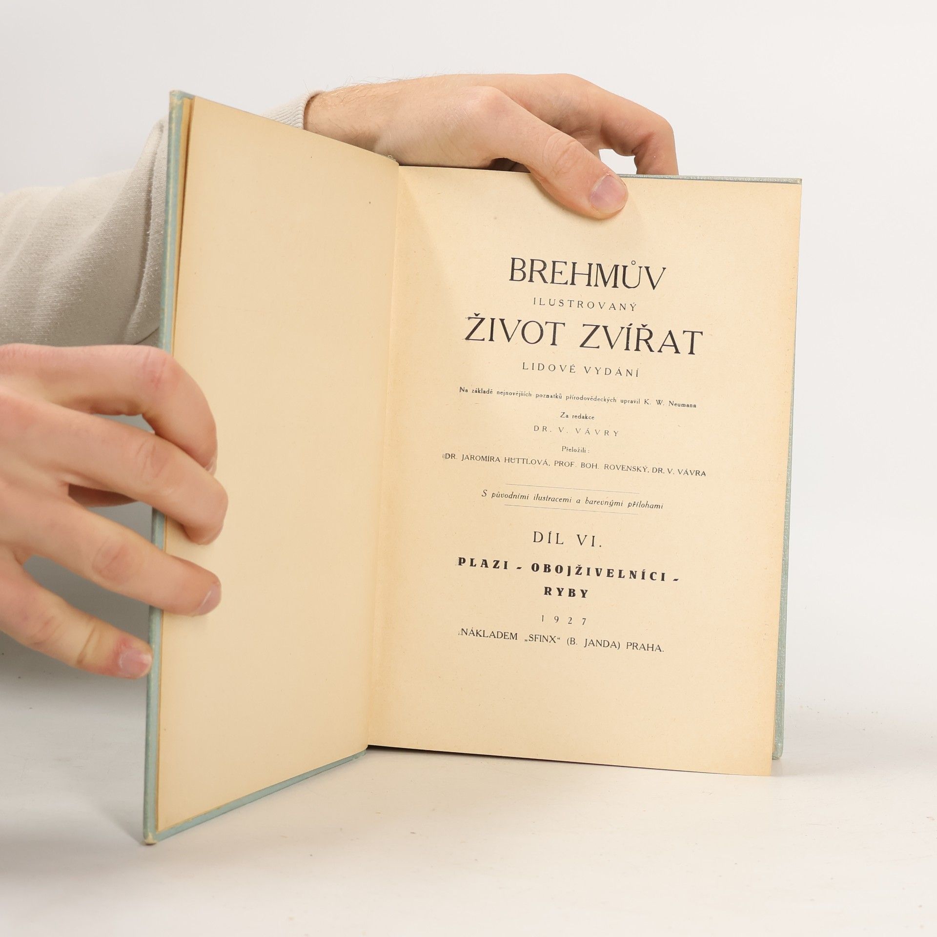 Jaromíra Hüttlová Brehmův Život zvířat 6