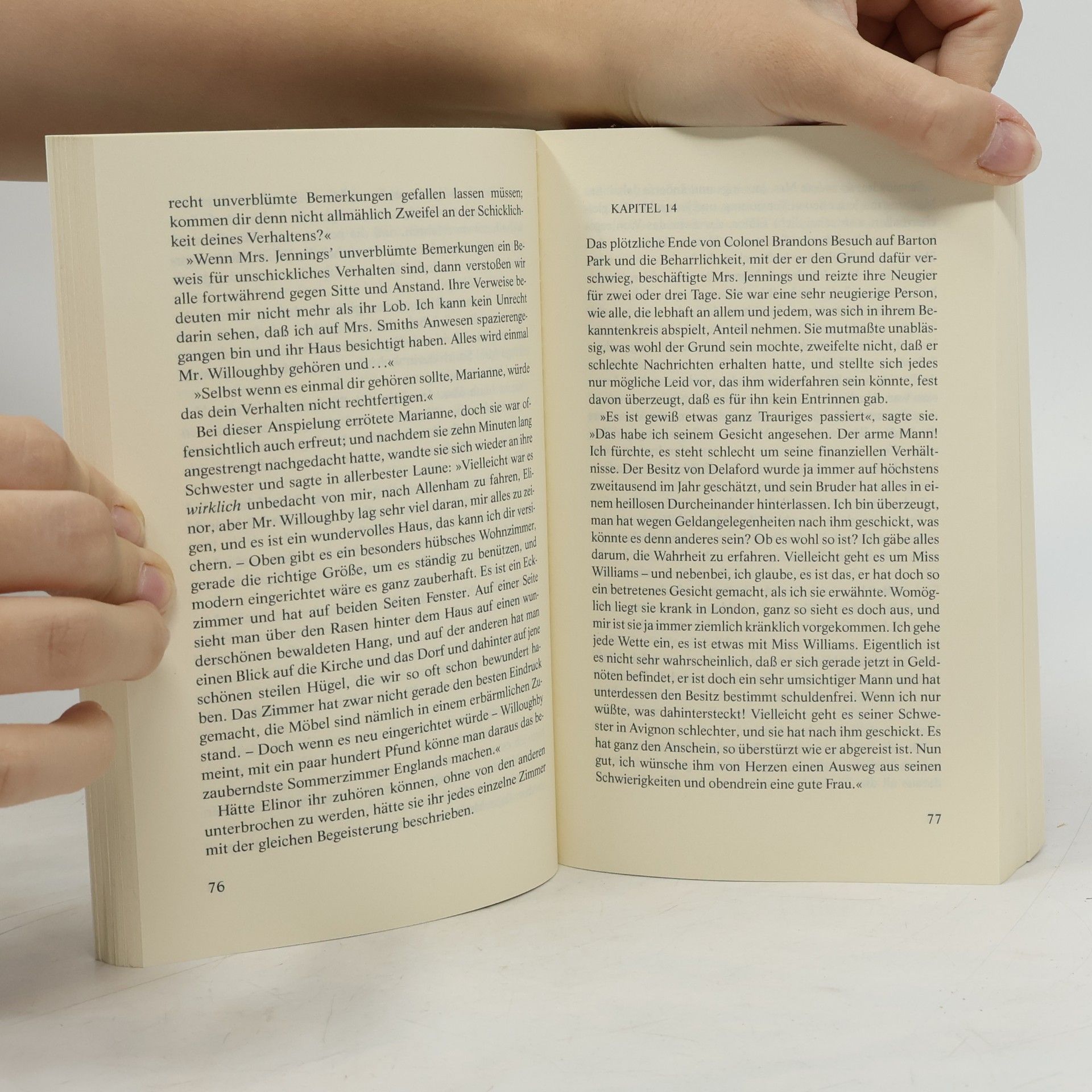 Jane Austen Vernunft und Gefühl