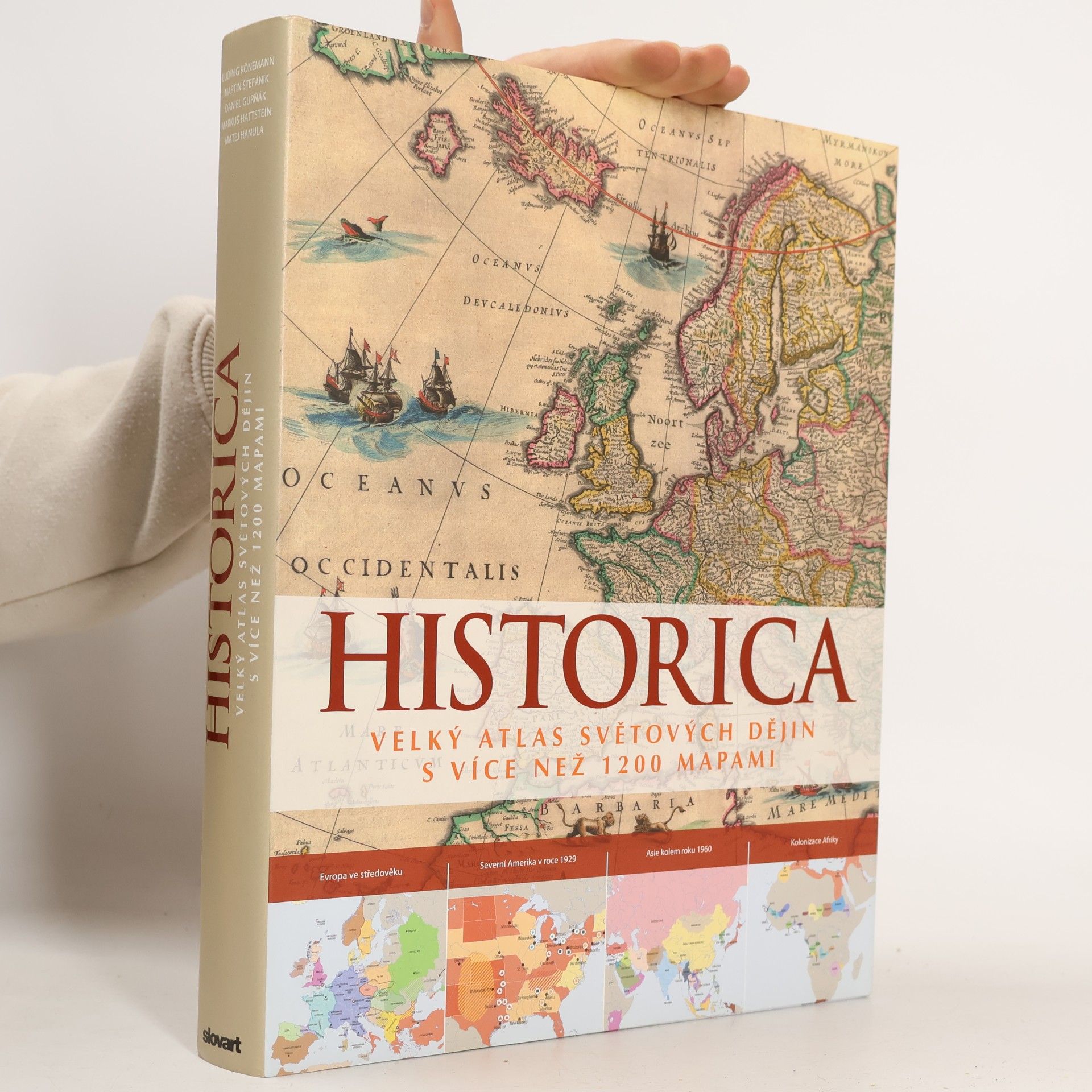 Historica. Velký atlas světových dějin s více než 1200 mapami