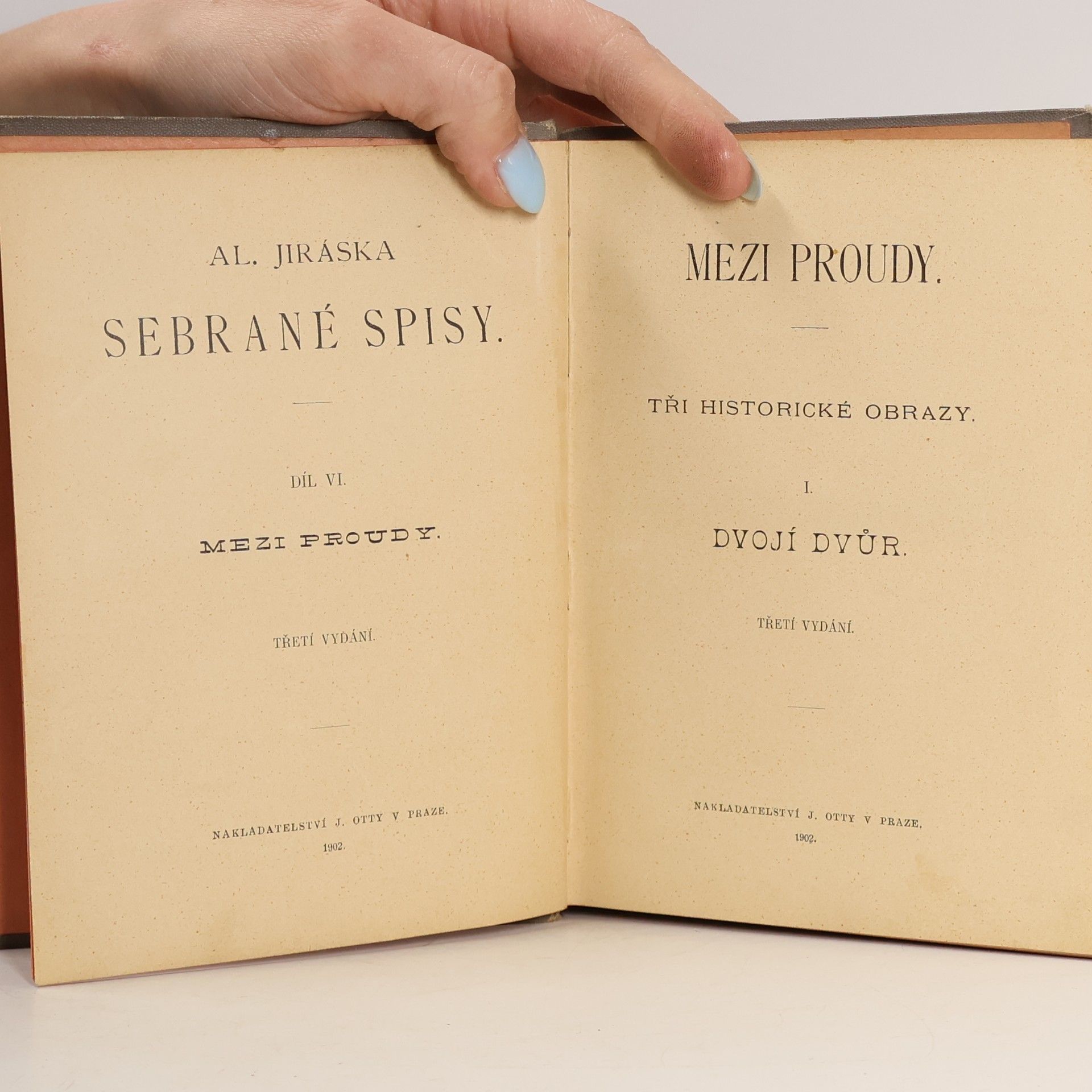 Alois Jirásek Mezi proudy 6