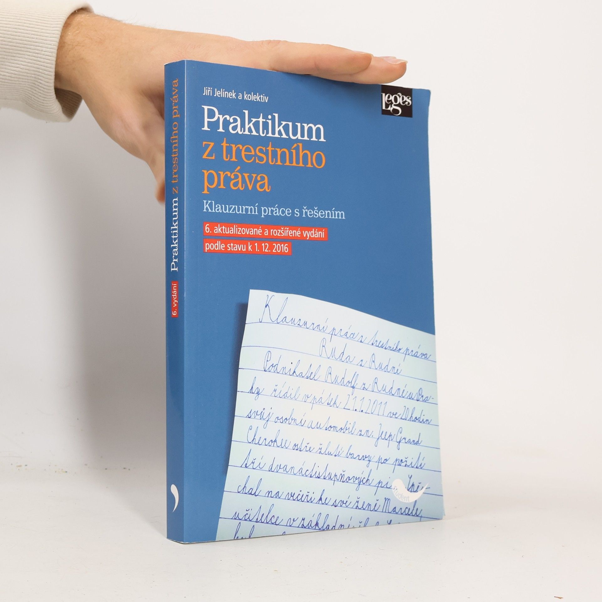 Praktikum z trestního práva: klauzurní práce s řešením