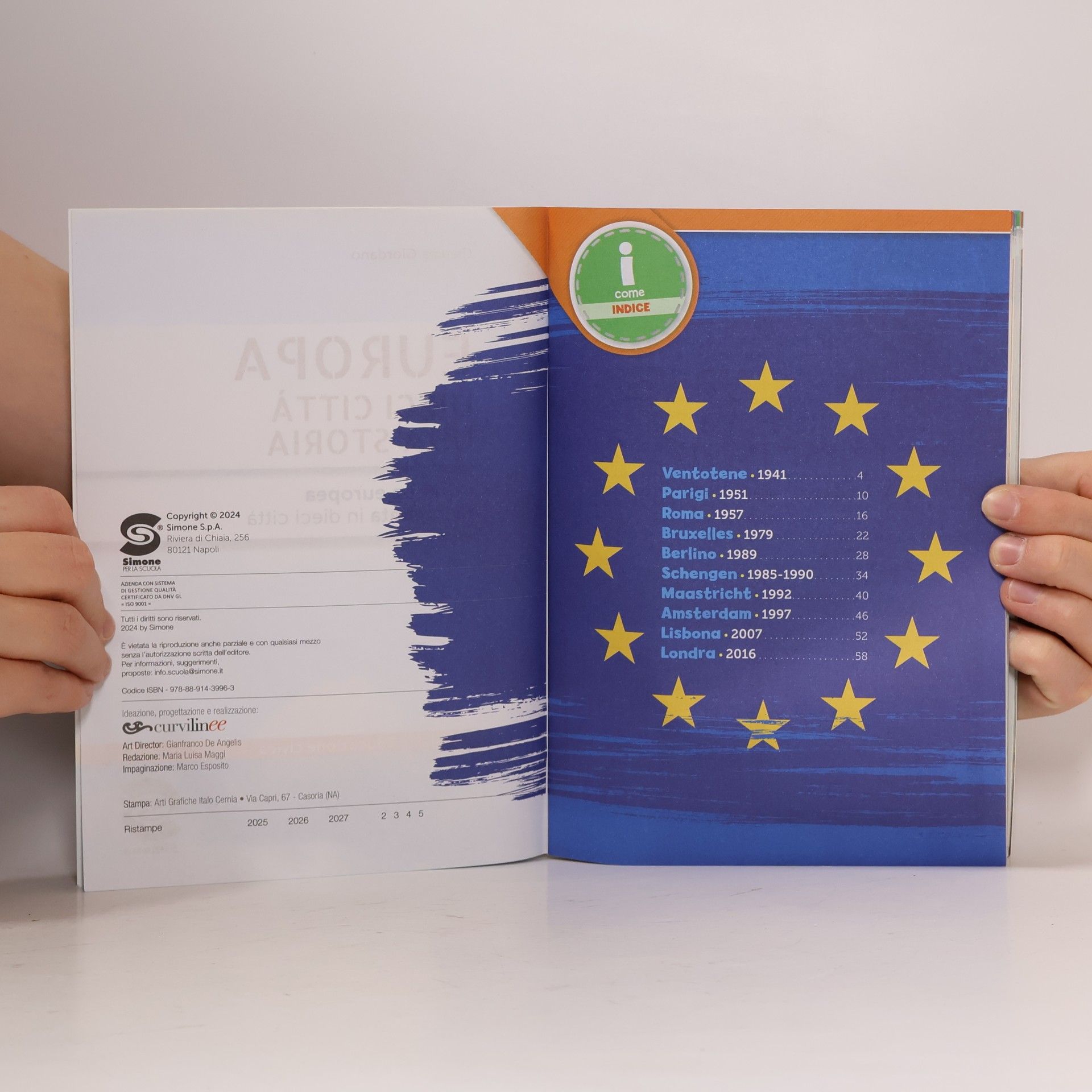 Claudia Giordano Europa dieci città una storia