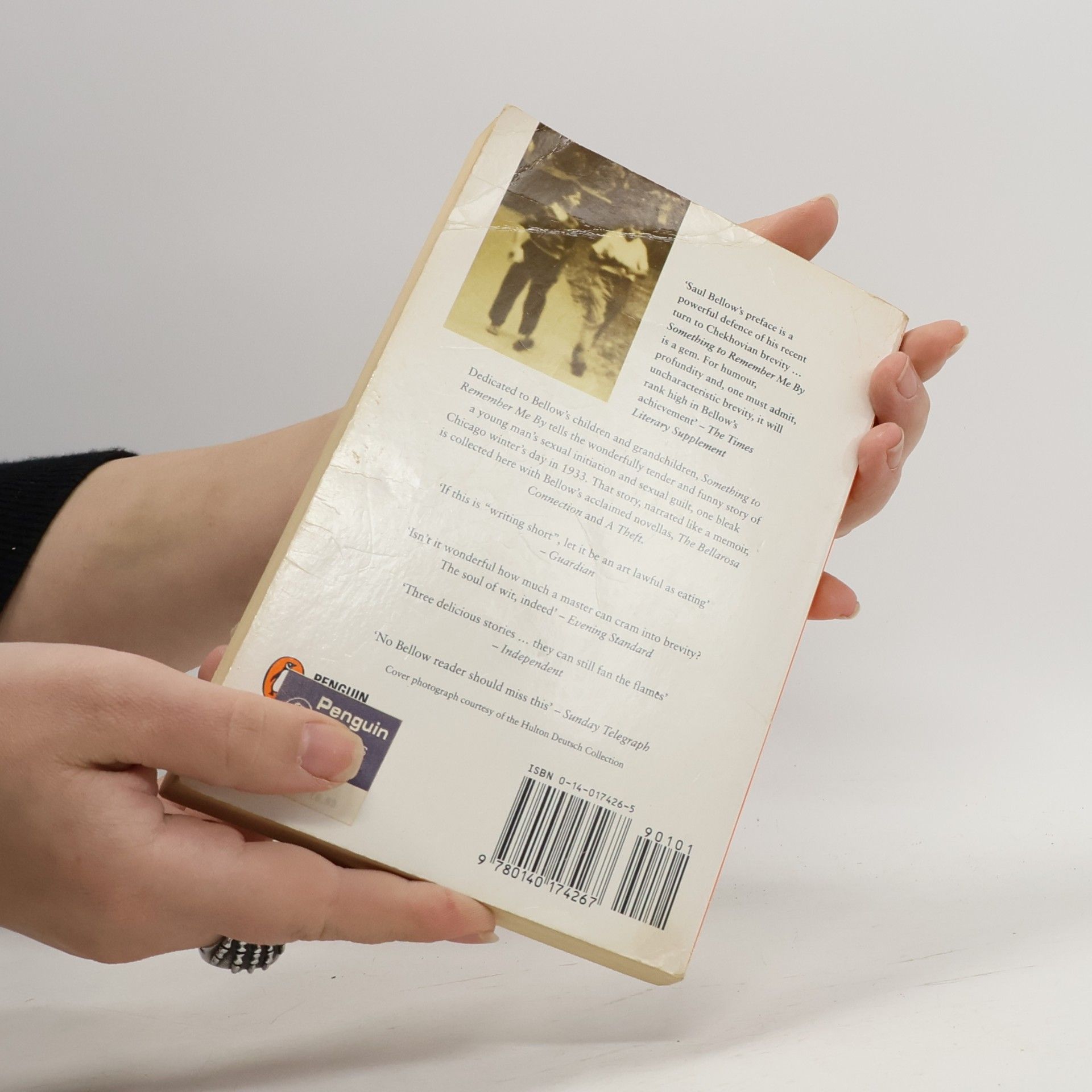 Saul Bellow Something to Remember Me By