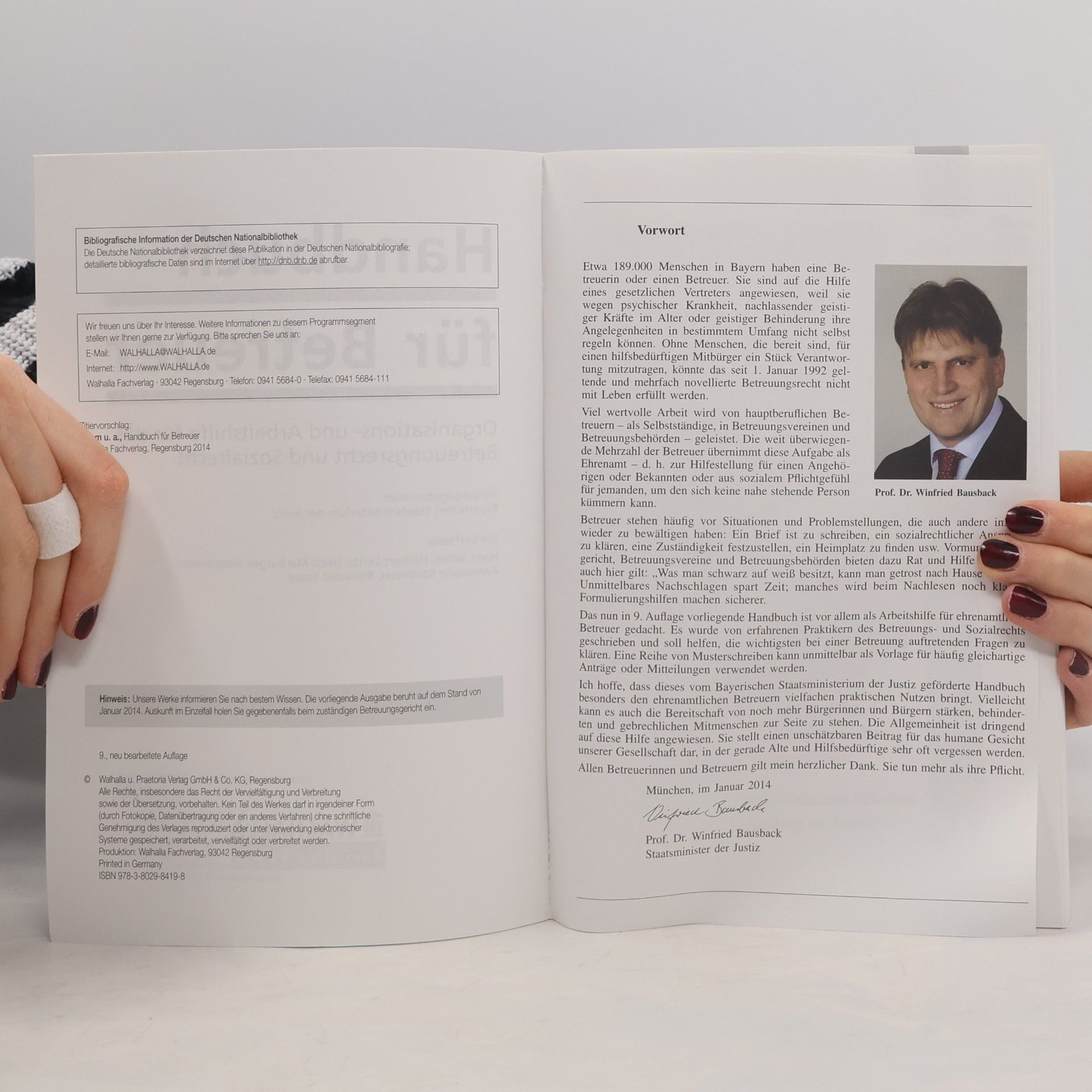 Horst Böhm Handbuch für Betreuer