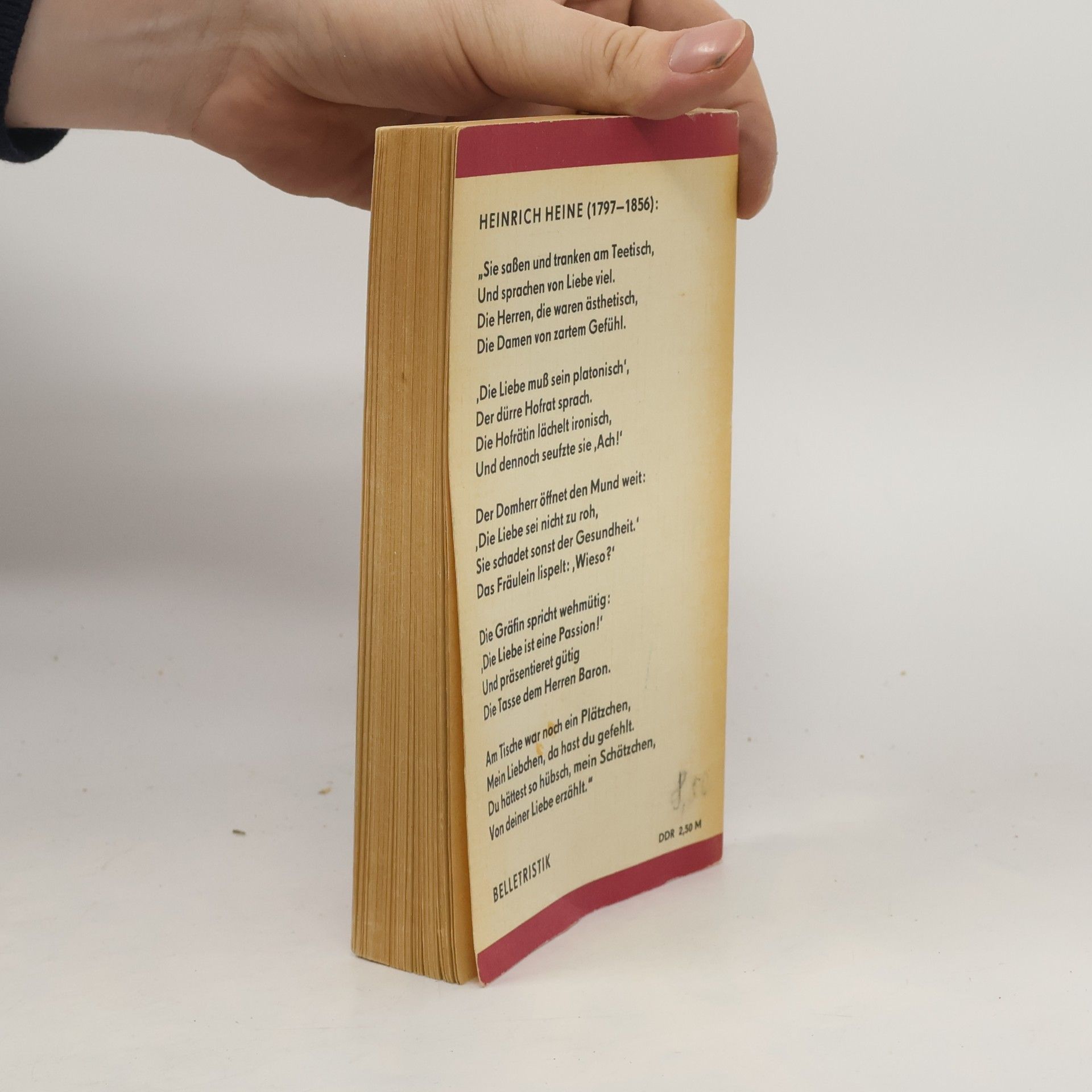 Heinrich Heine Buch der Lieder