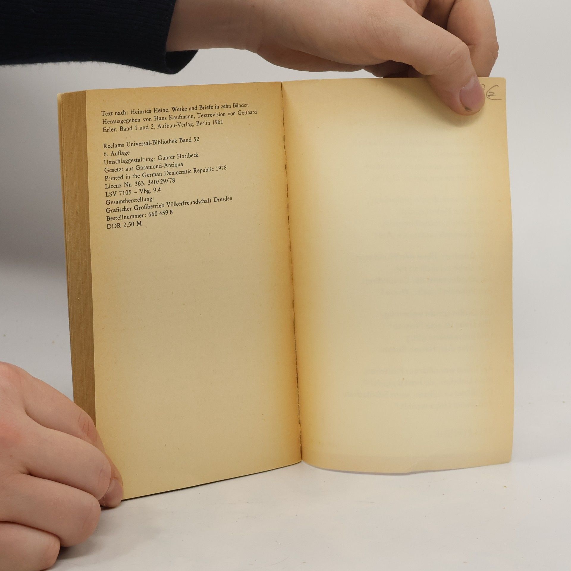 Heinrich Heine Buch der Lieder