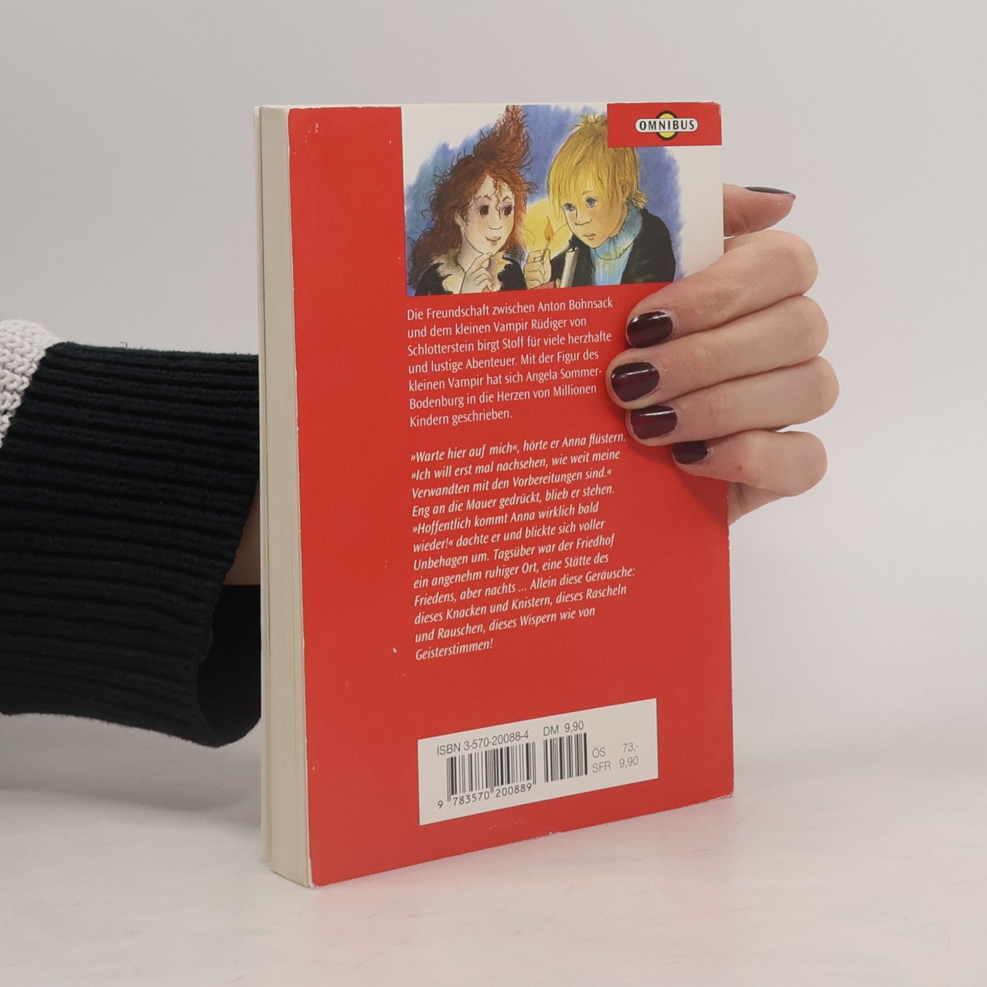 Angela Sommer Bodenburg Anton und der kleine Vampir. Böse Überraschungen