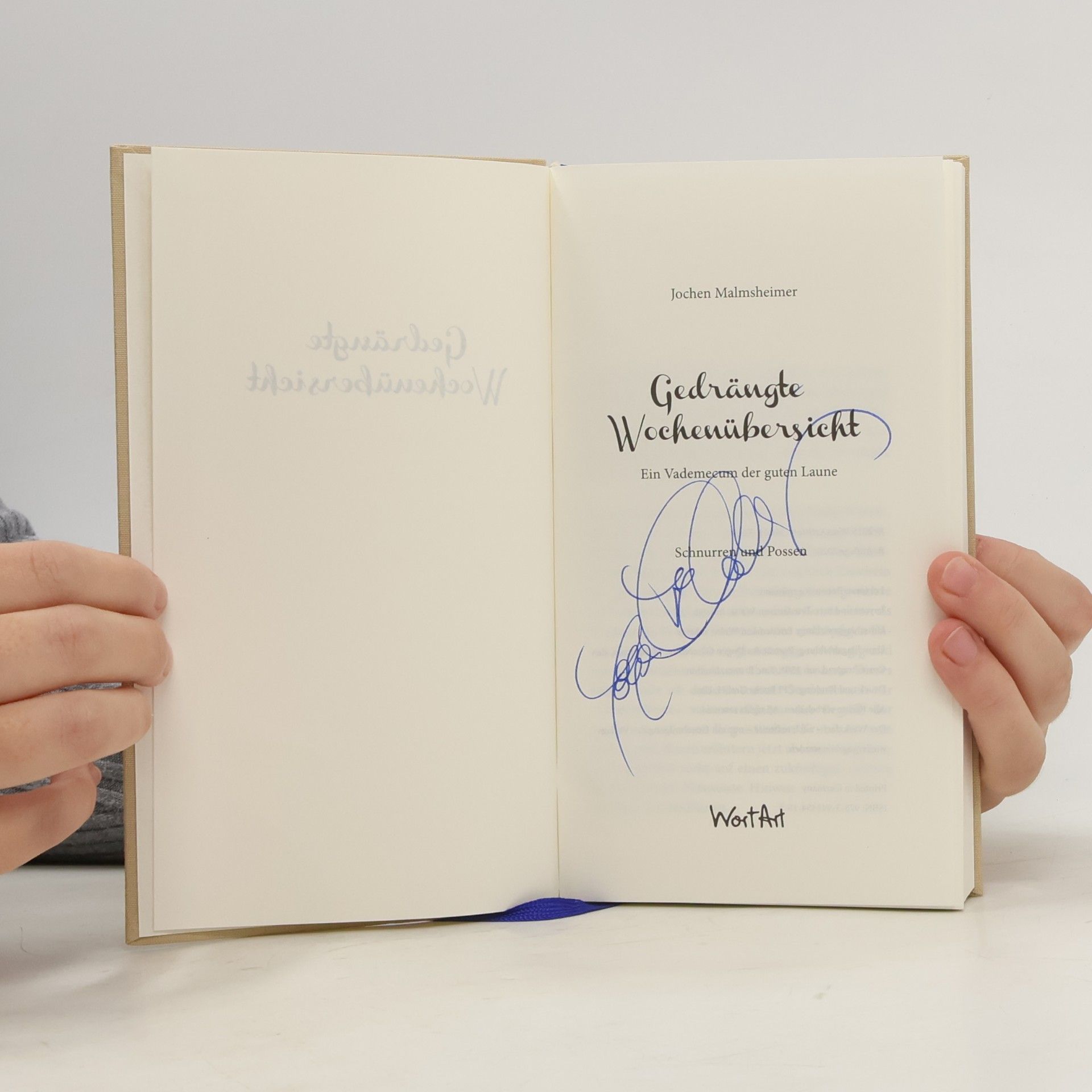 Jochen Malmsheimer Gedrängte Wochenübersicht