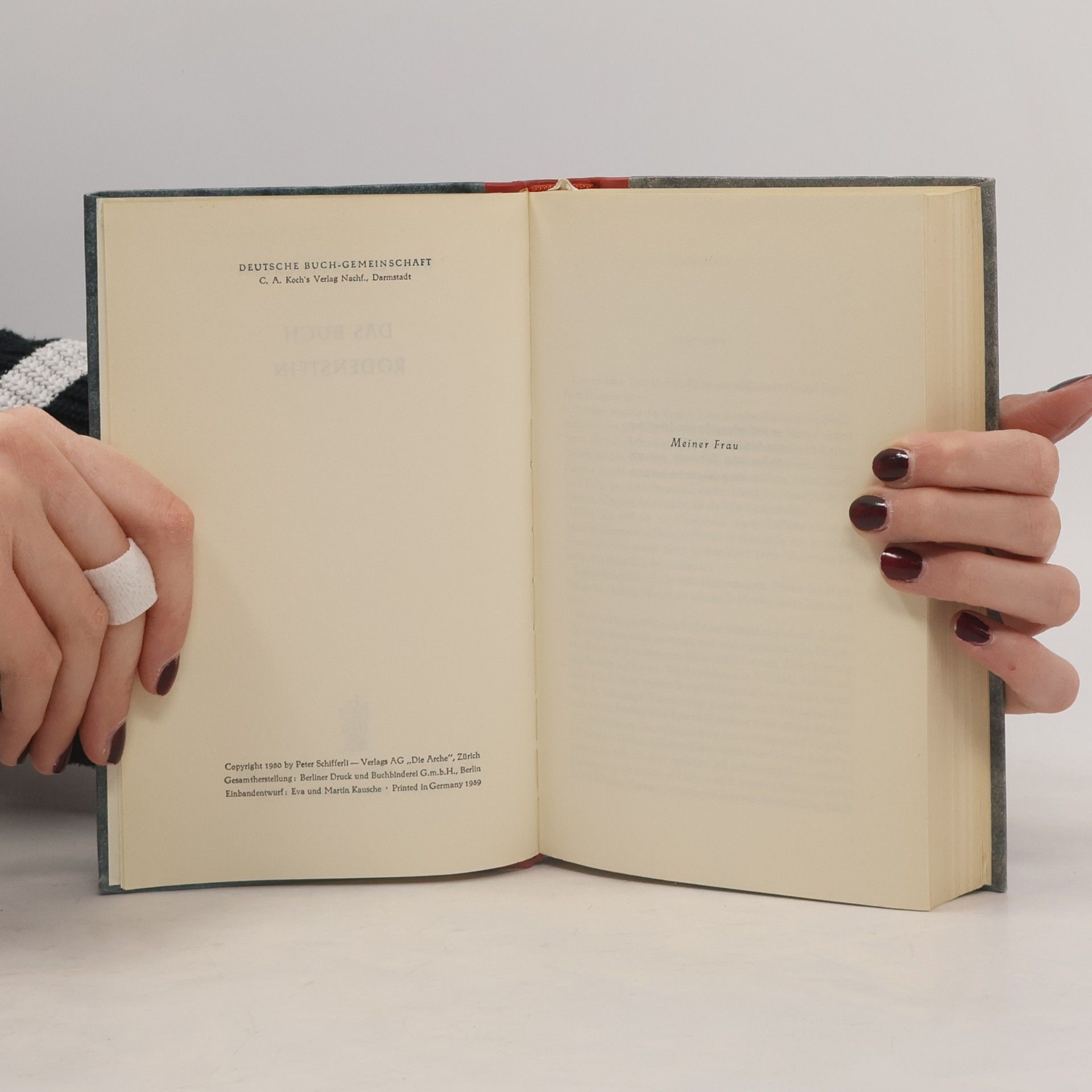 Werner Bergengruen Das Buch Rodenstein