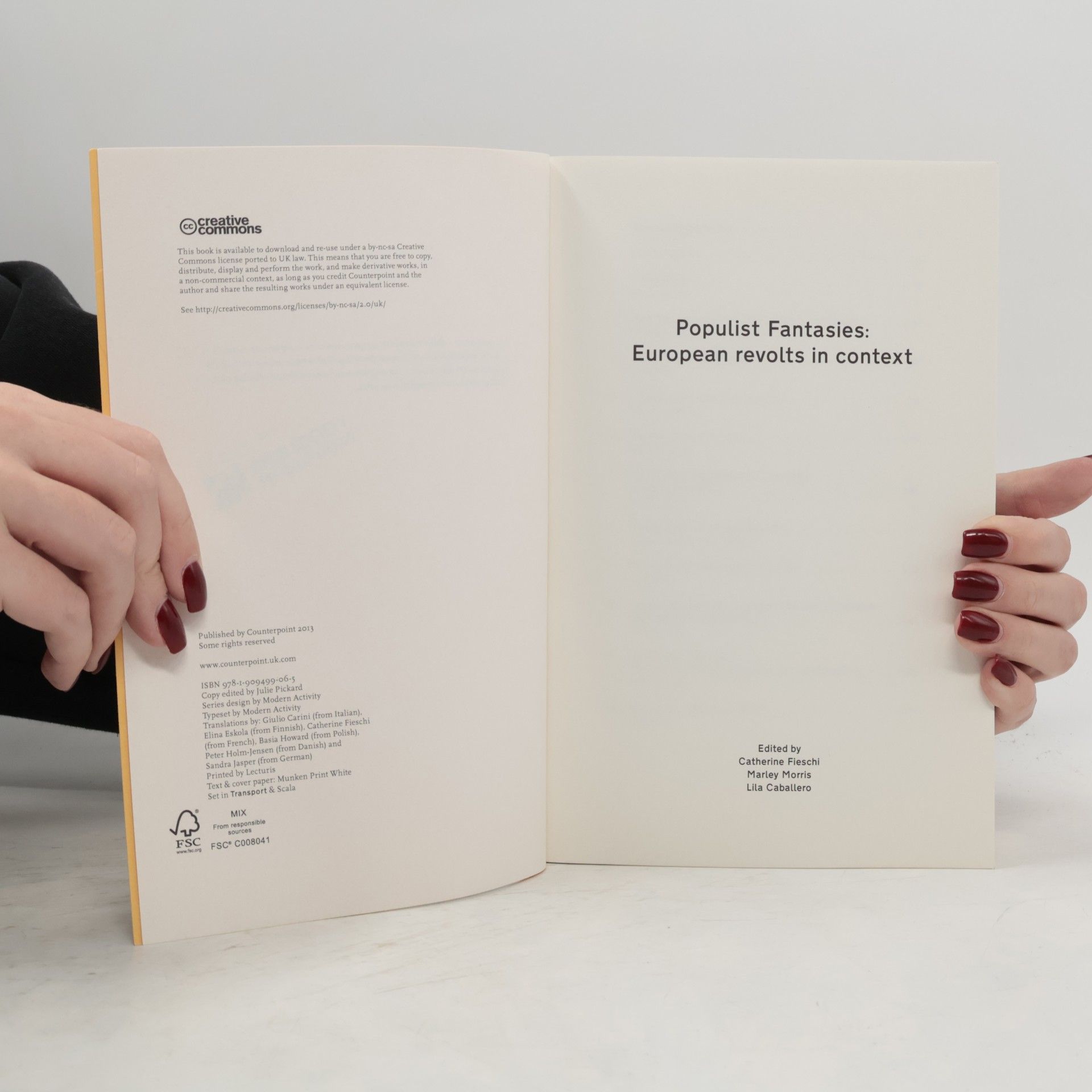Catherine Fieschi Populist Fantasies