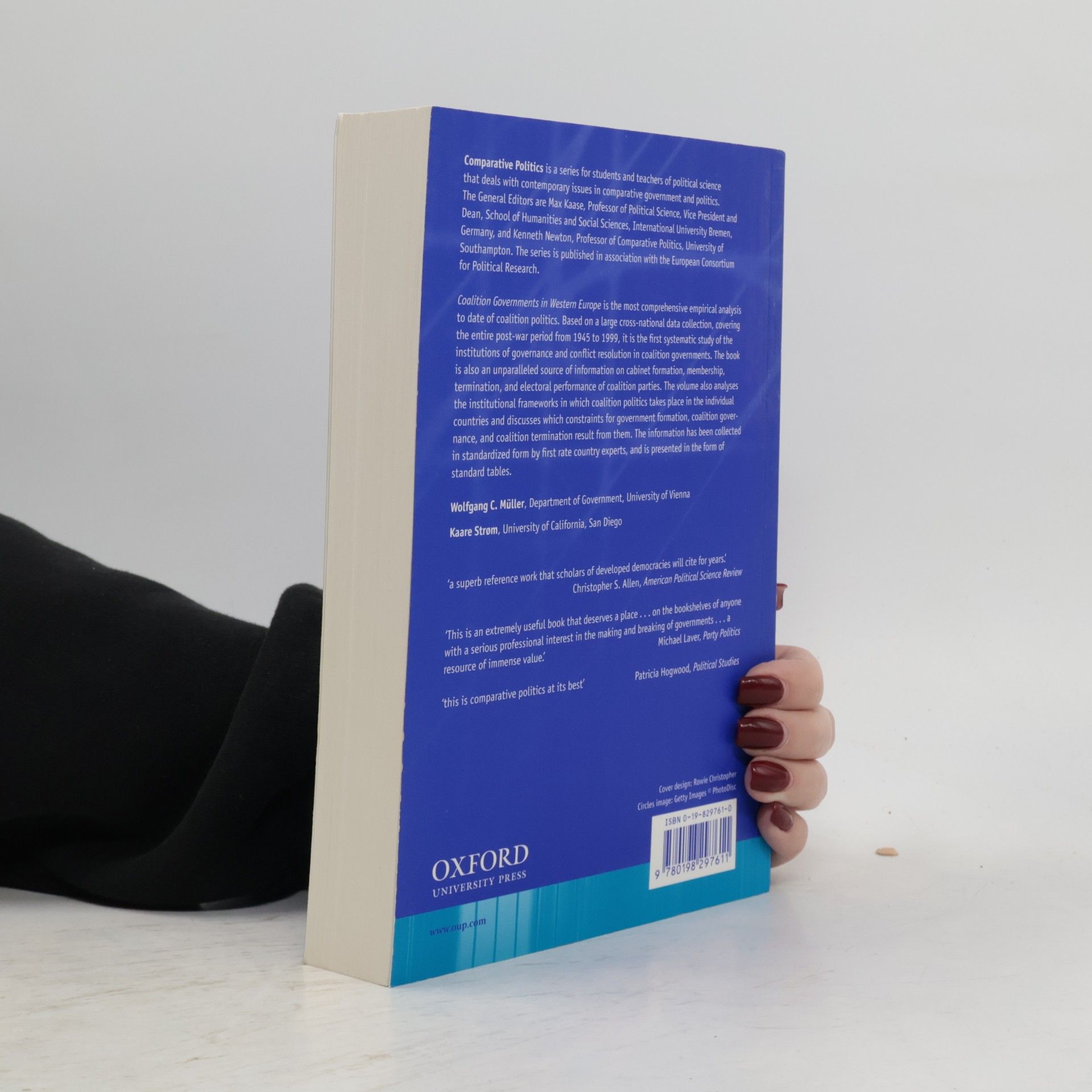 Wolfgang C. Müller Comparative Politics: Coalition Governments in Western Europe