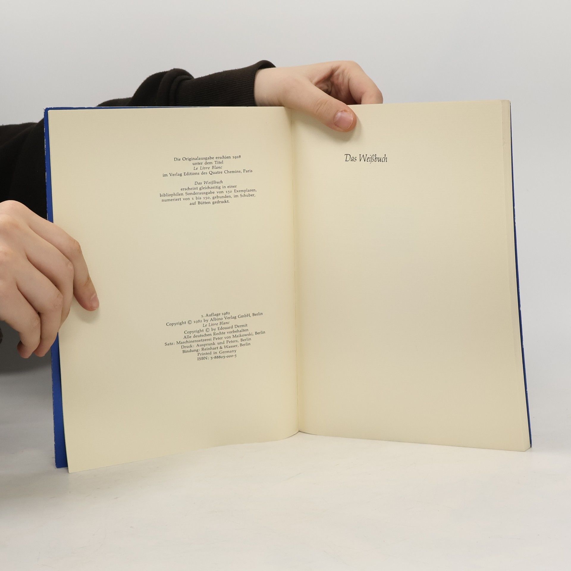 Jean Cocteau Das Weissbuch