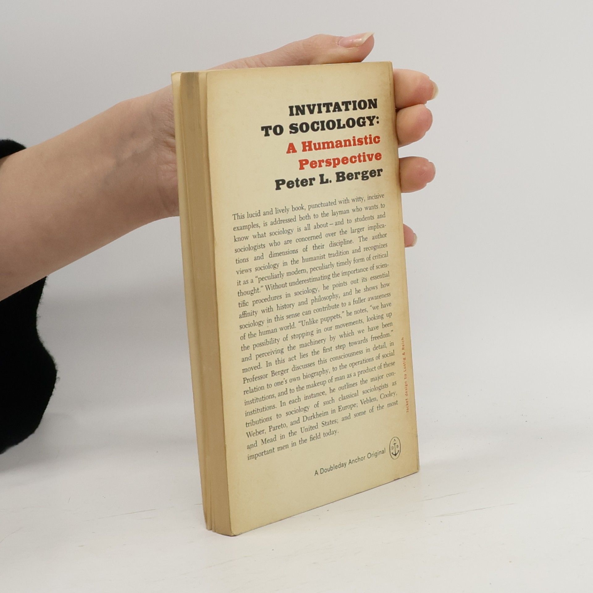Peter Ludwig Berger Invitation to Sociology