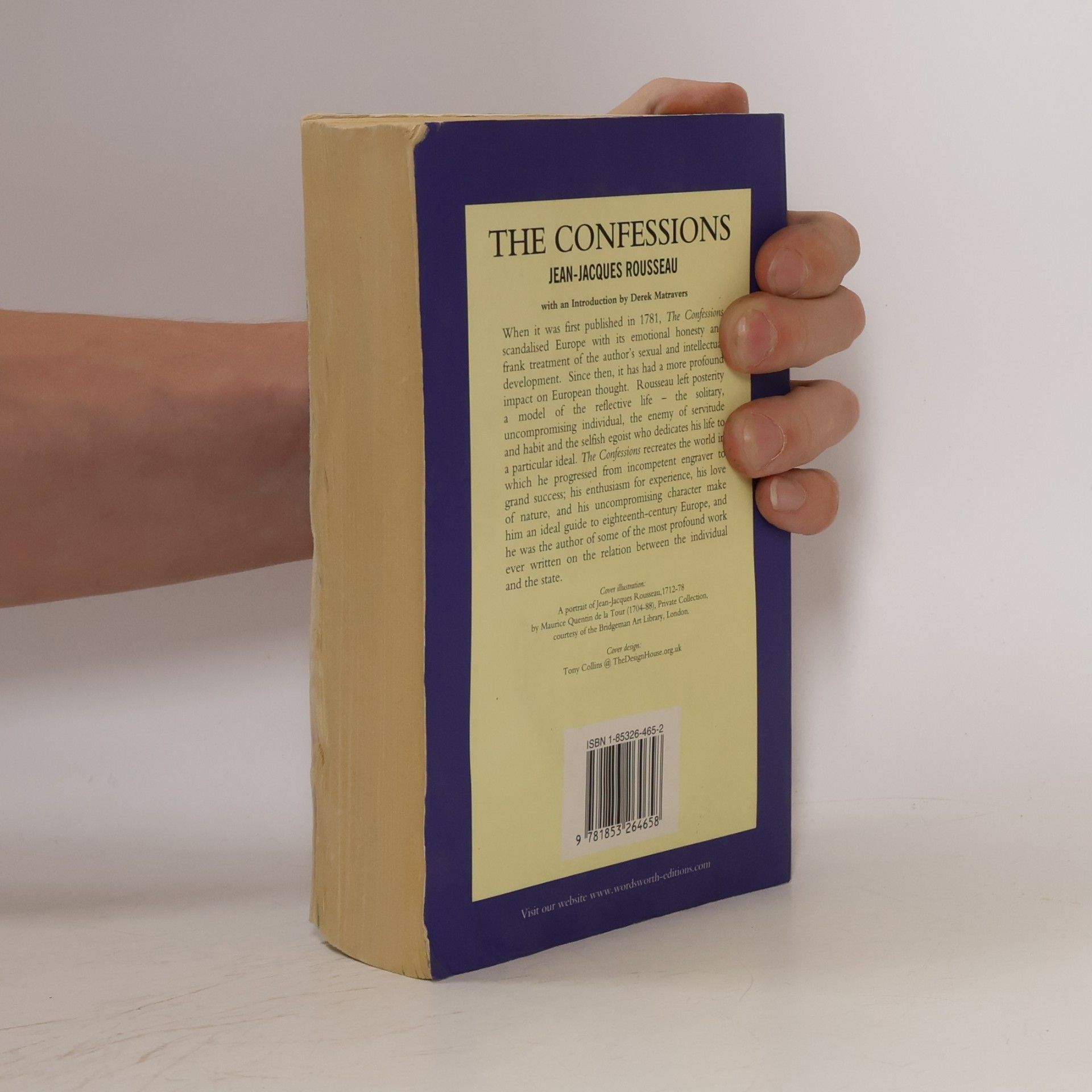 Jean-Jacques Rousseau Wordsworth Classics of World Literature: The Confessions