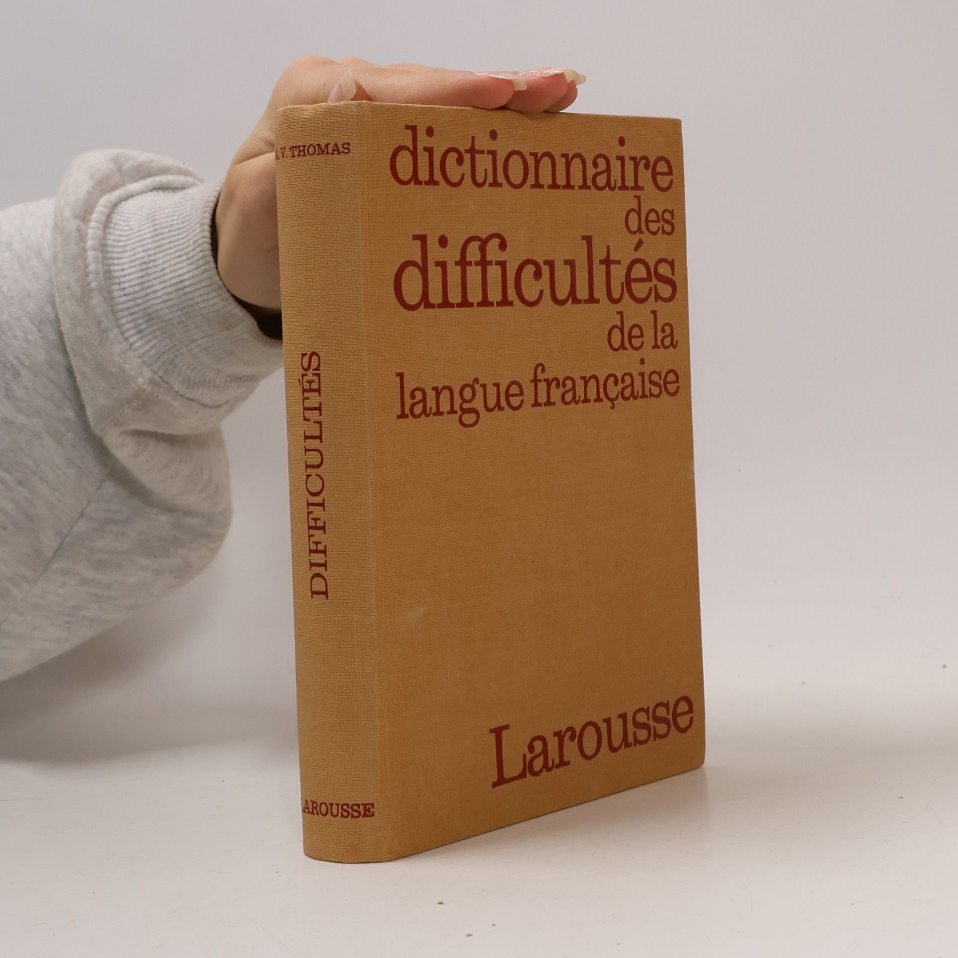 Adolphe V. Thomas Dictionnaire des difficultés de la langue française