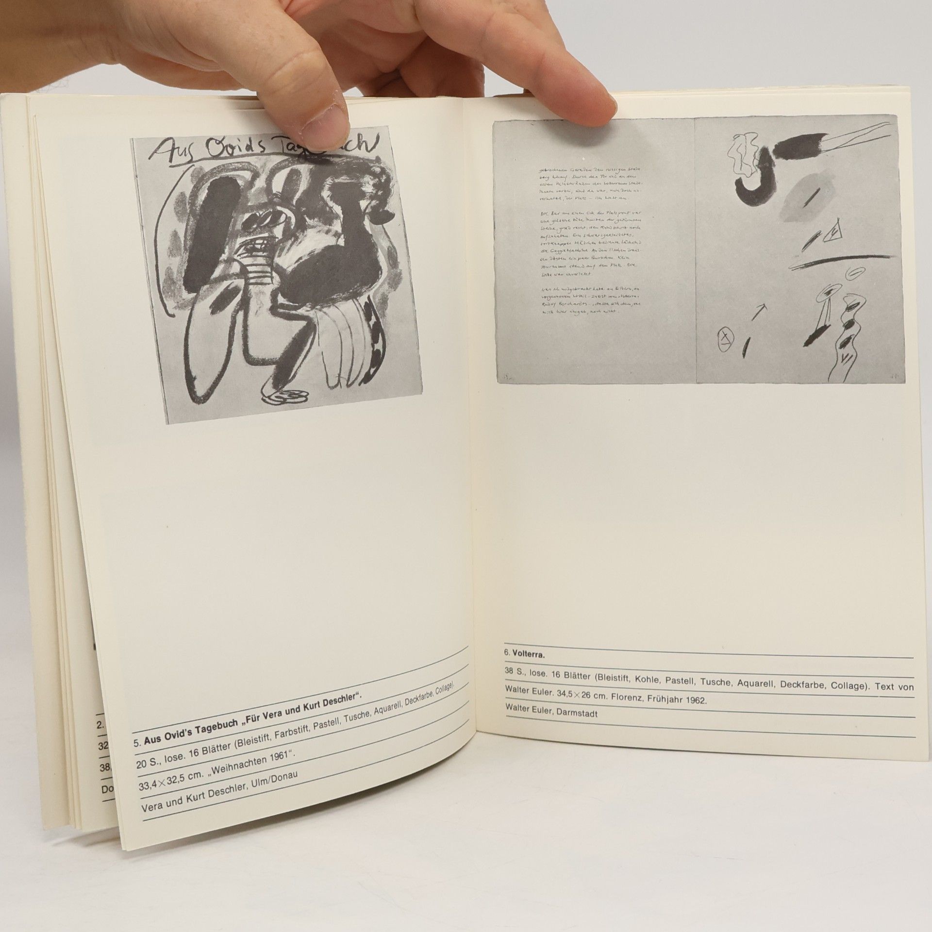 Horst Antes Bücher 1960-1968