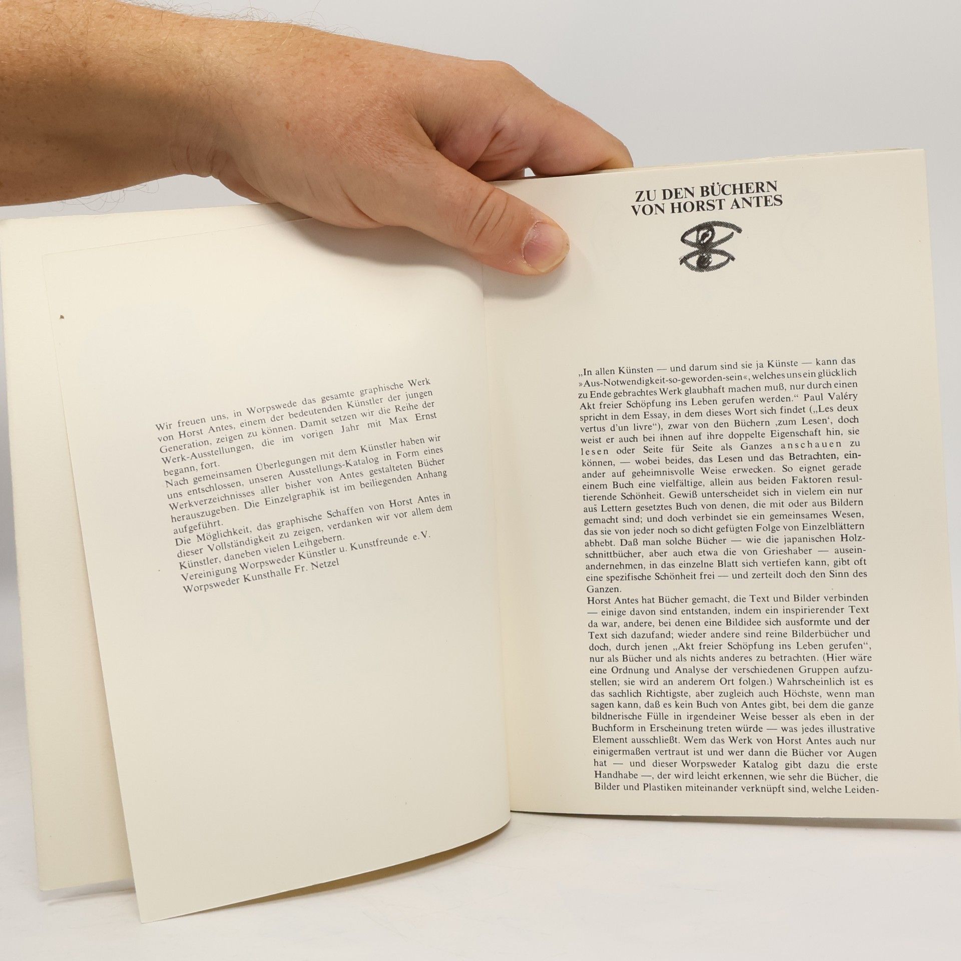 Horst Antes Bücher 1960-1968