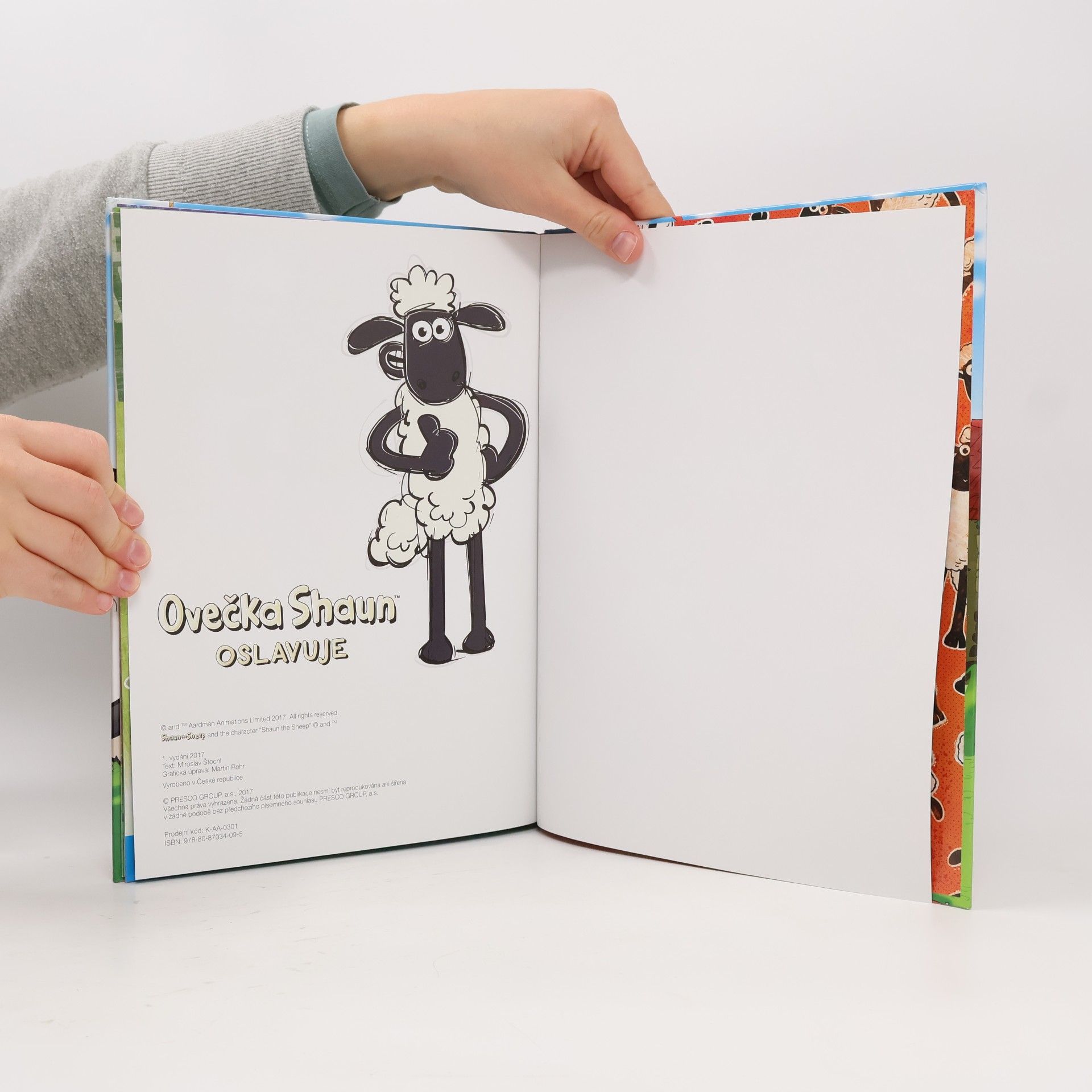 Autorenkollektiv Ovečka Shaun oslavuje