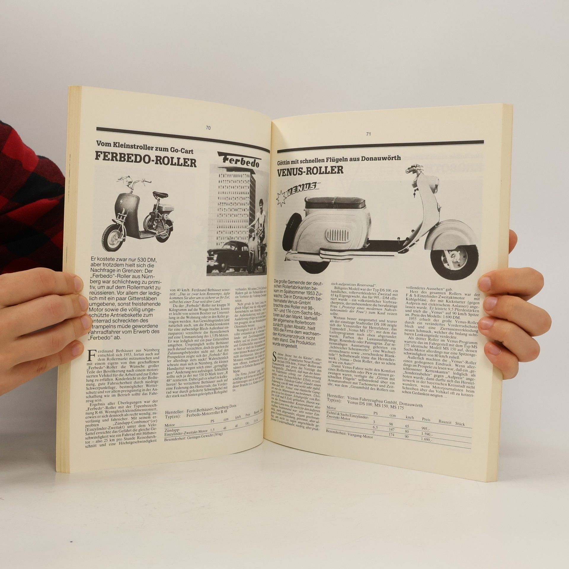 Ulrich Kubisch Motor-Roller mobil