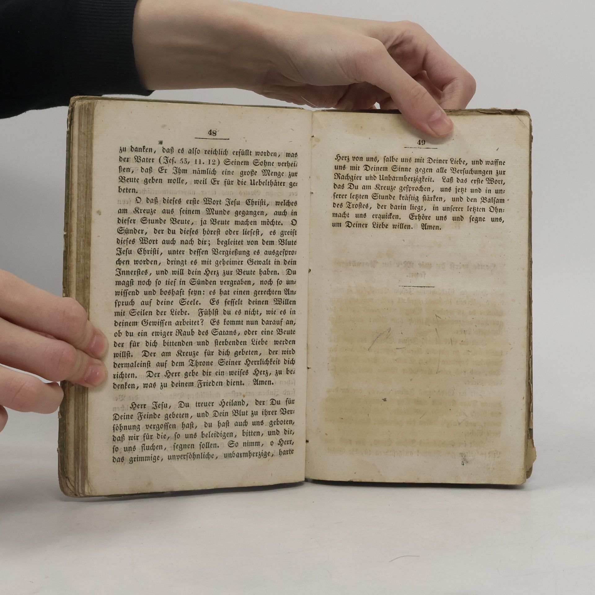 Johann Jakob Rambach Passions - Büchlein. Dr. Johann Jakob Rambach's Sieben Betrachtungen über die letzten Worte des für uns leidenden Heilands