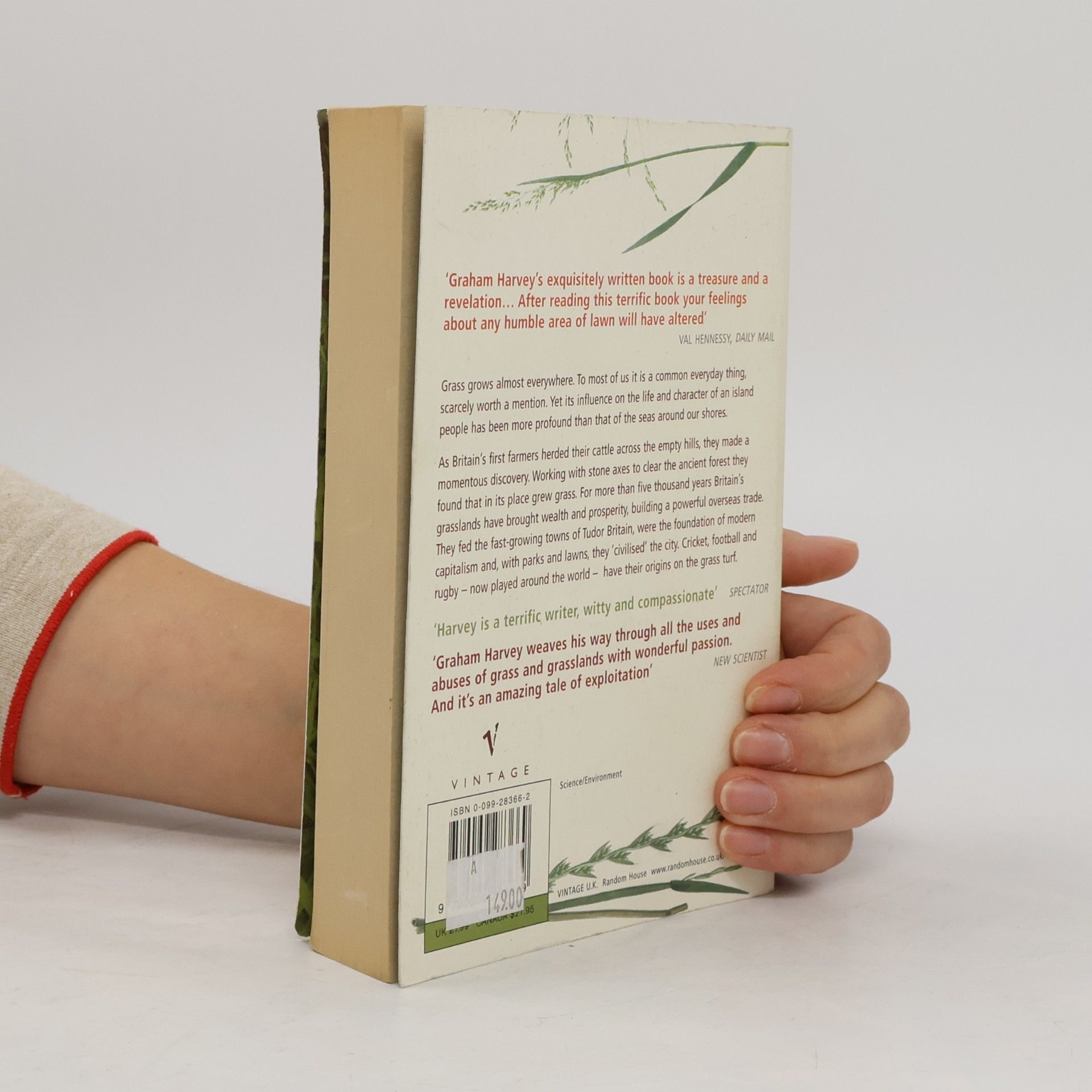 Graham Harvey The forgiveness of nature : the story of grass