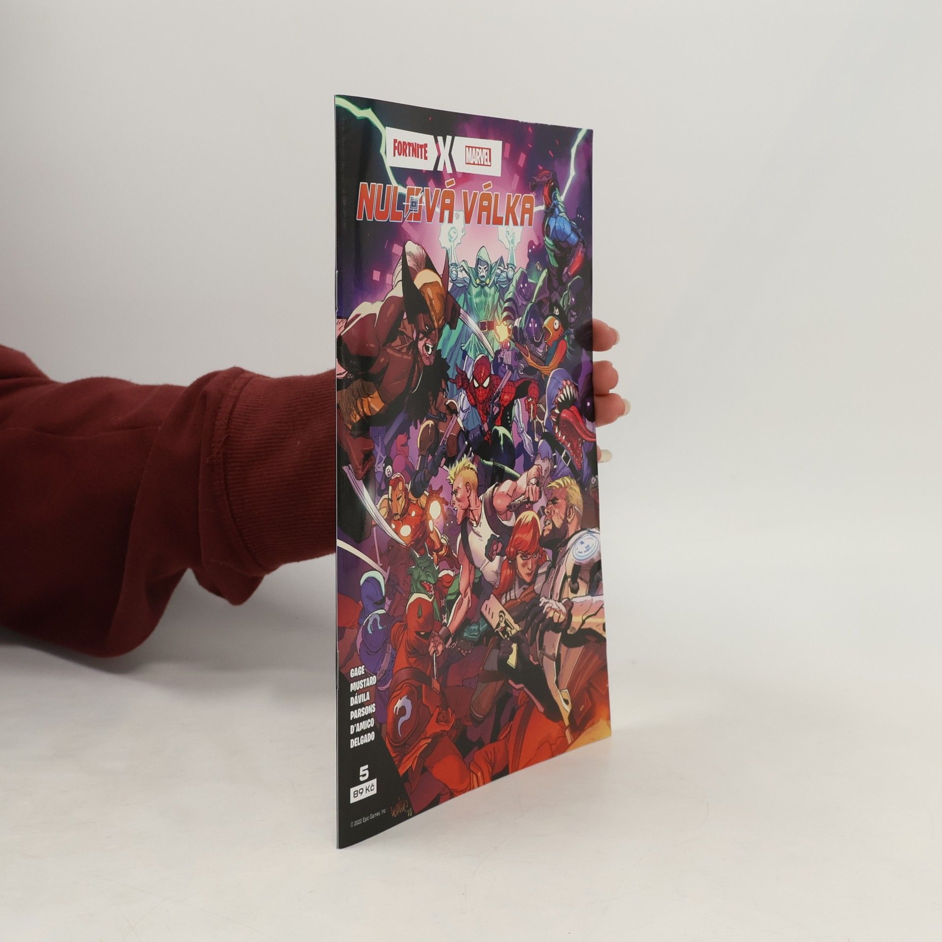 Christos N. Gage Fortnite x Marvel: Nulevá válka 5