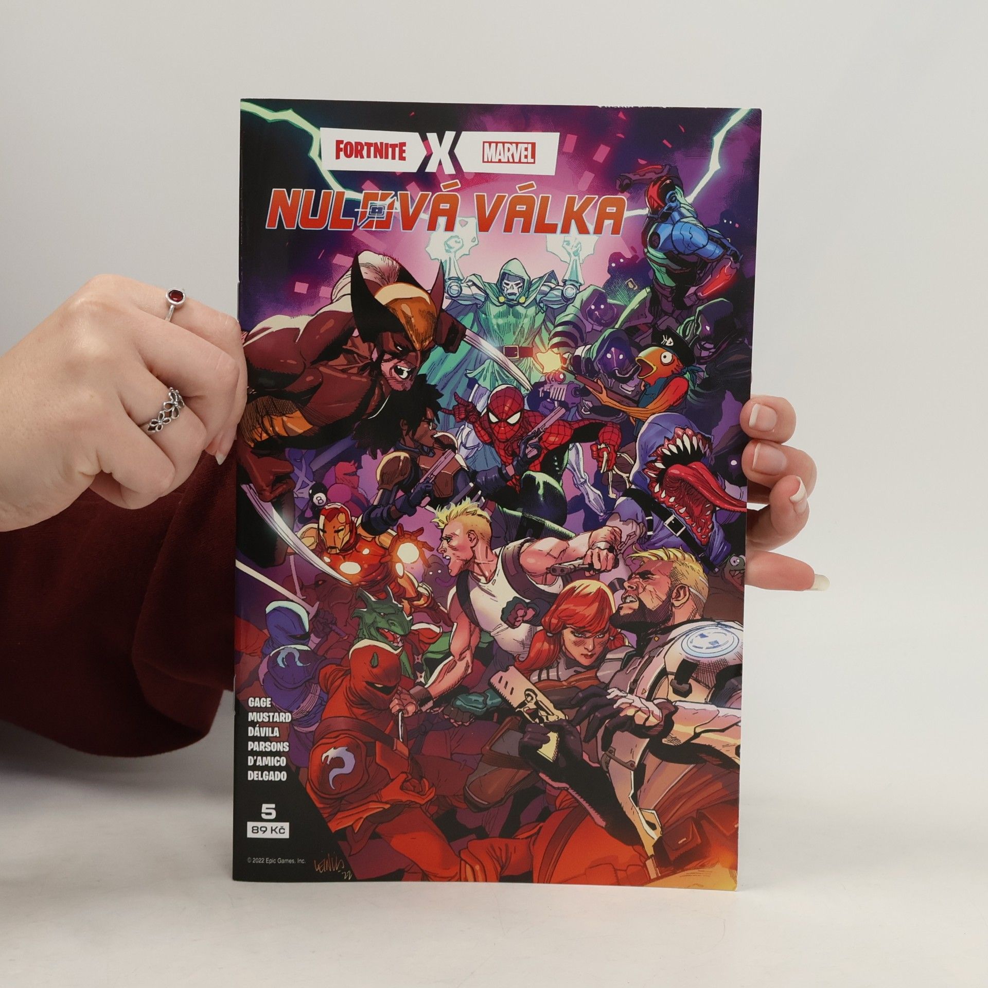 Christos N. Gage Fortnite x Marvel: Nulevá válka 5