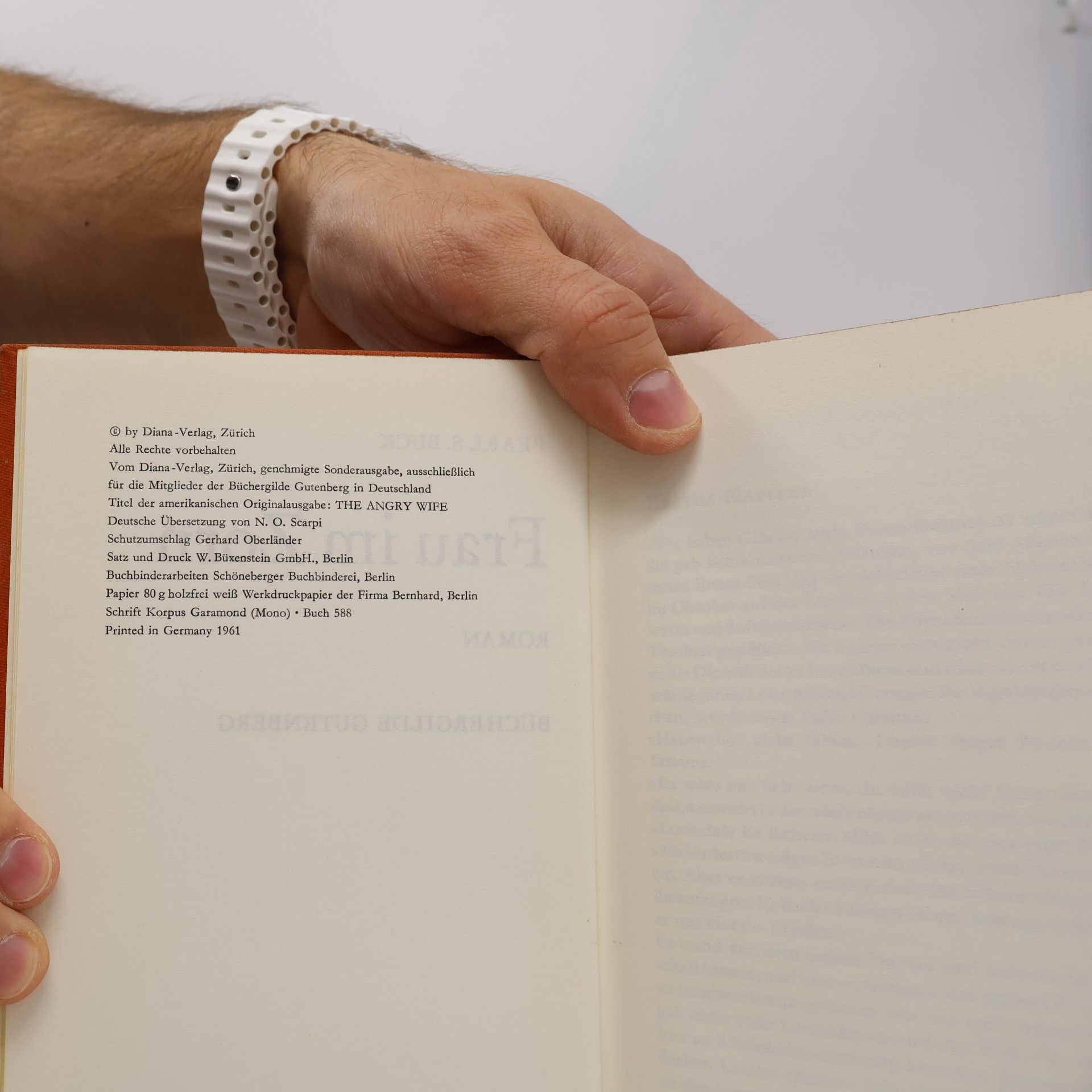 Pearl S. Buck Frau im Zorn