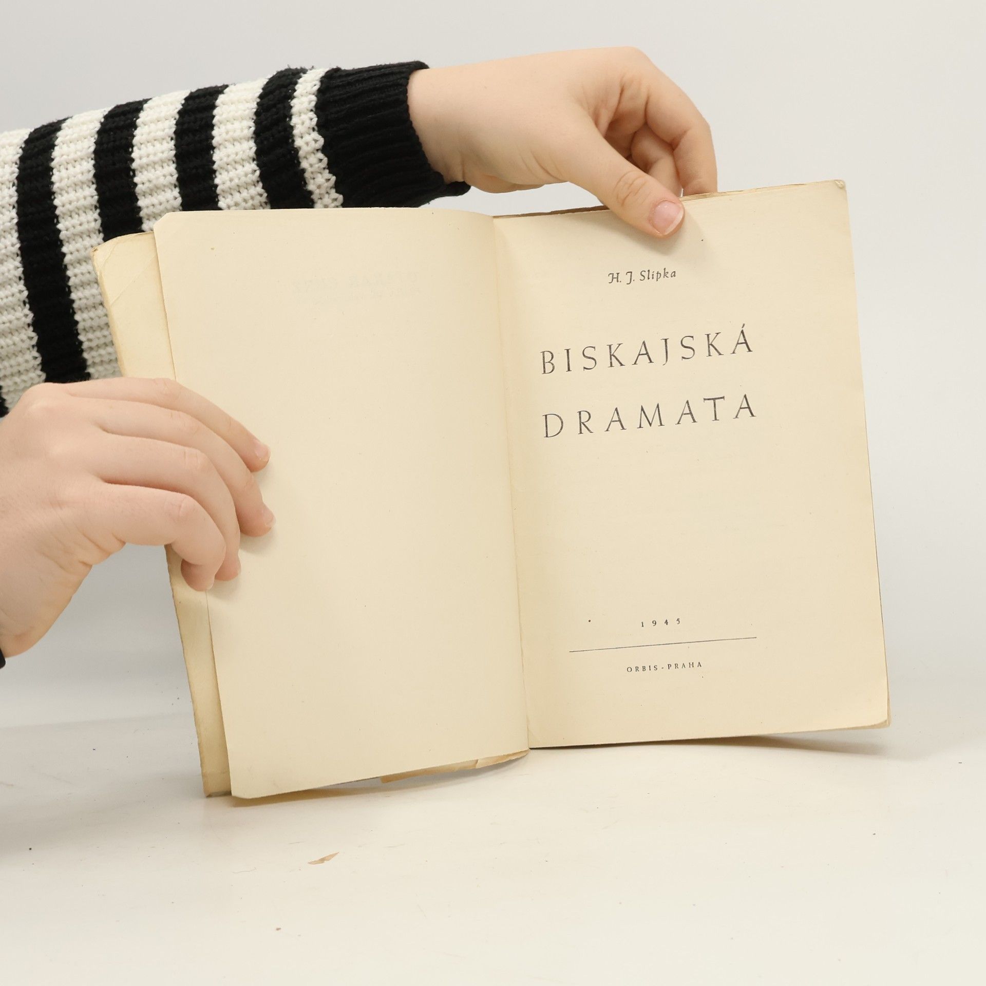 Hugo J. Slípka Biskajská dramata