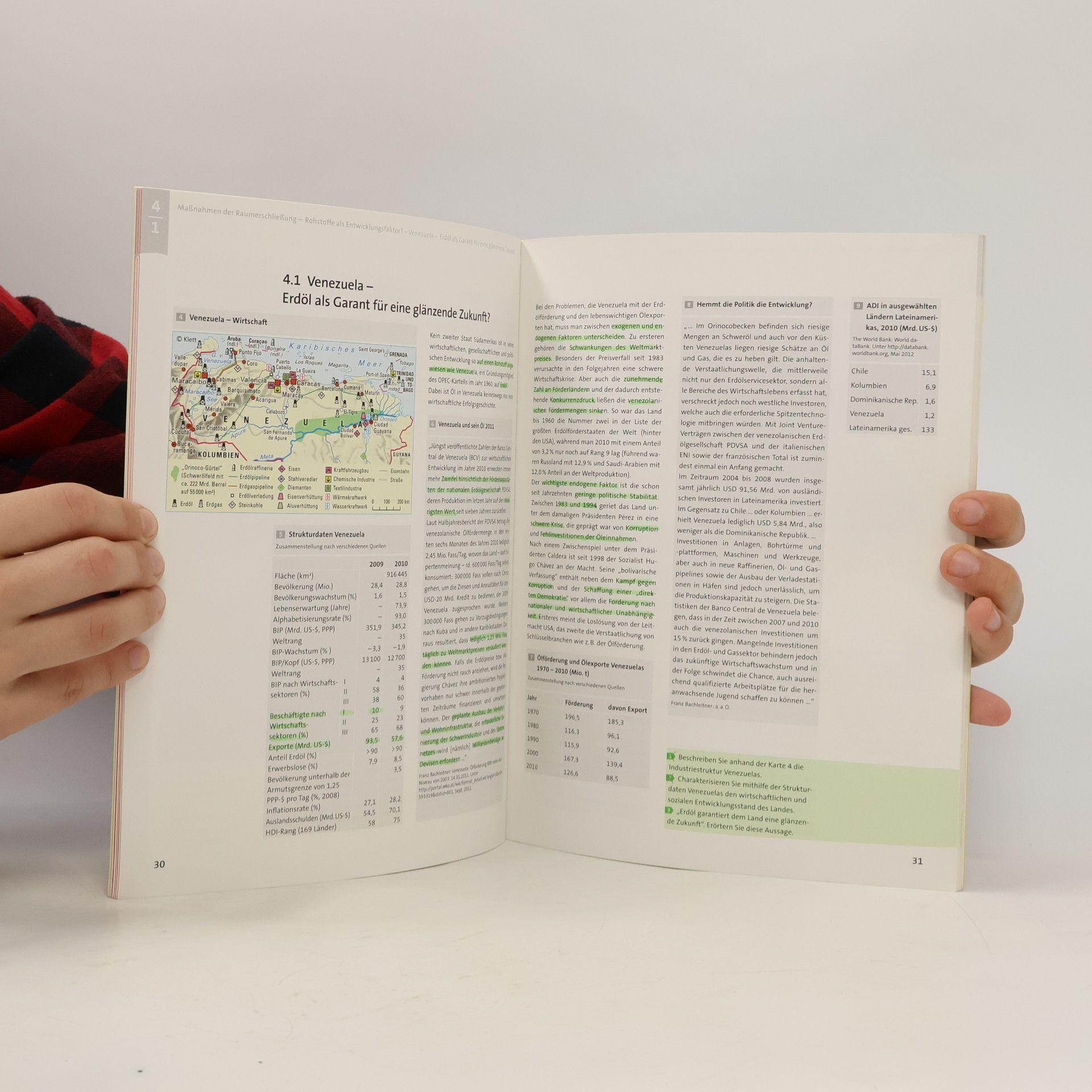 Wilfried Korby TERRA Lateinamerika, Themenband Oberstufe