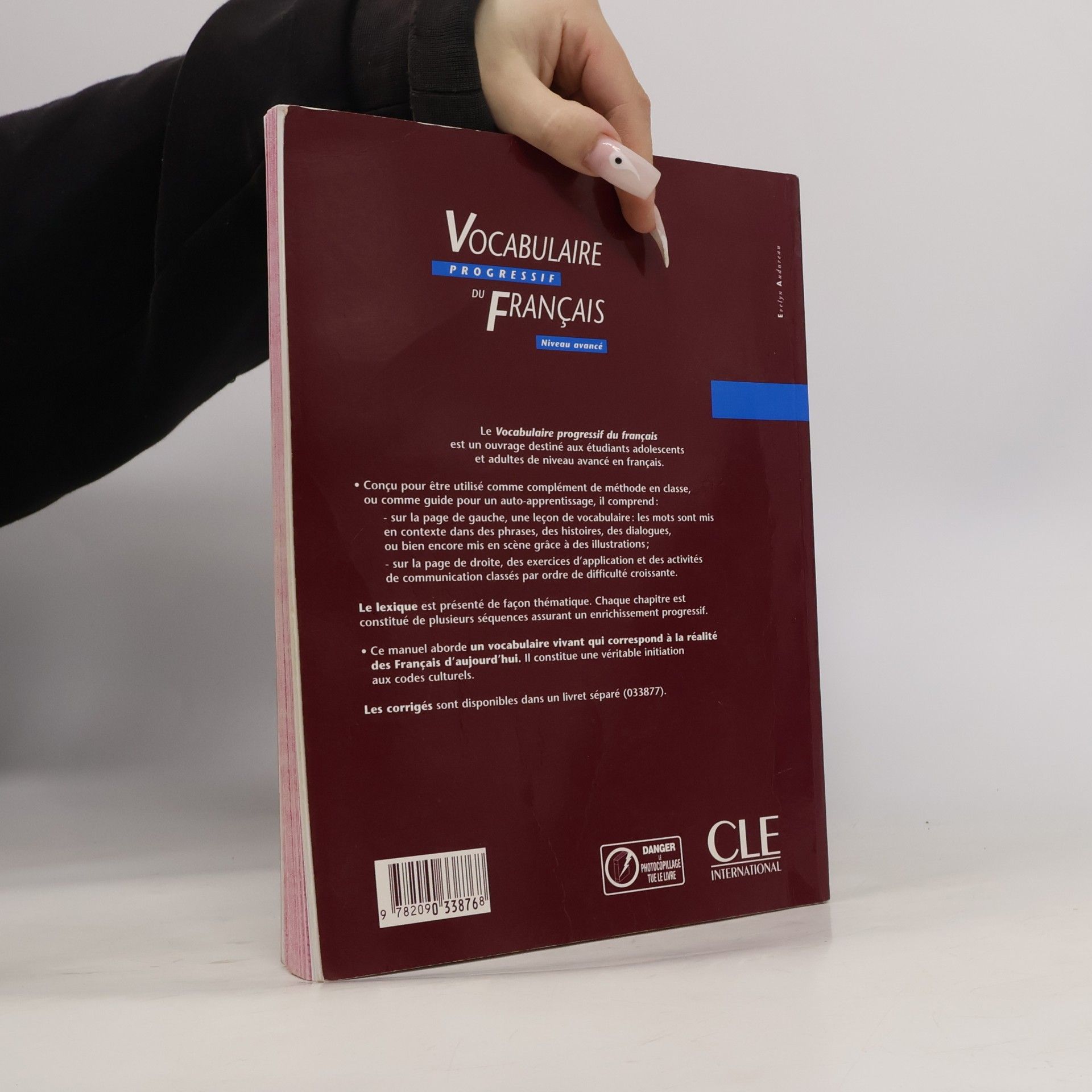 Claire Miquel Vocabulaire progressif du français. Avec 250 exercices